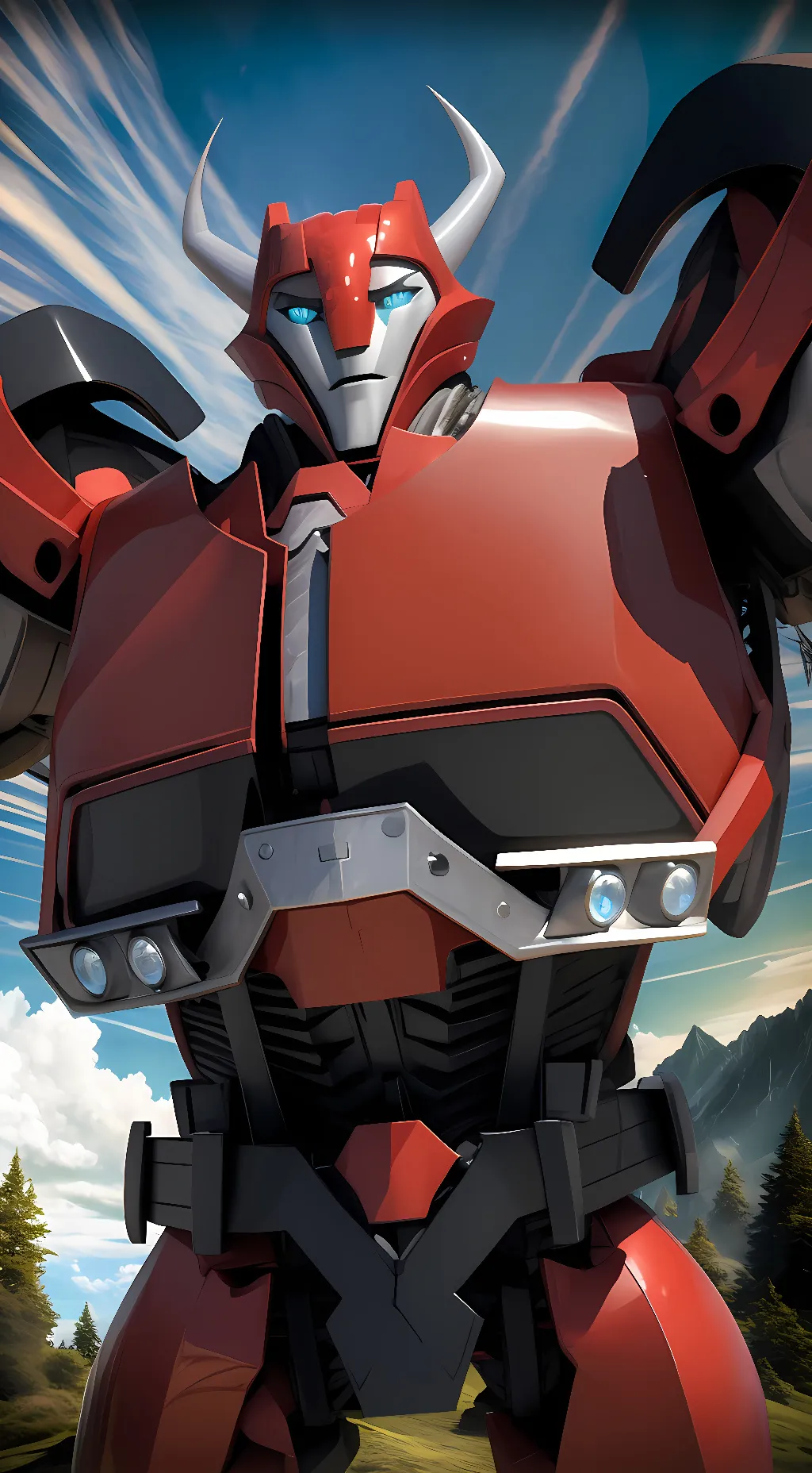 ai character: Cliffjumper (TFP) background