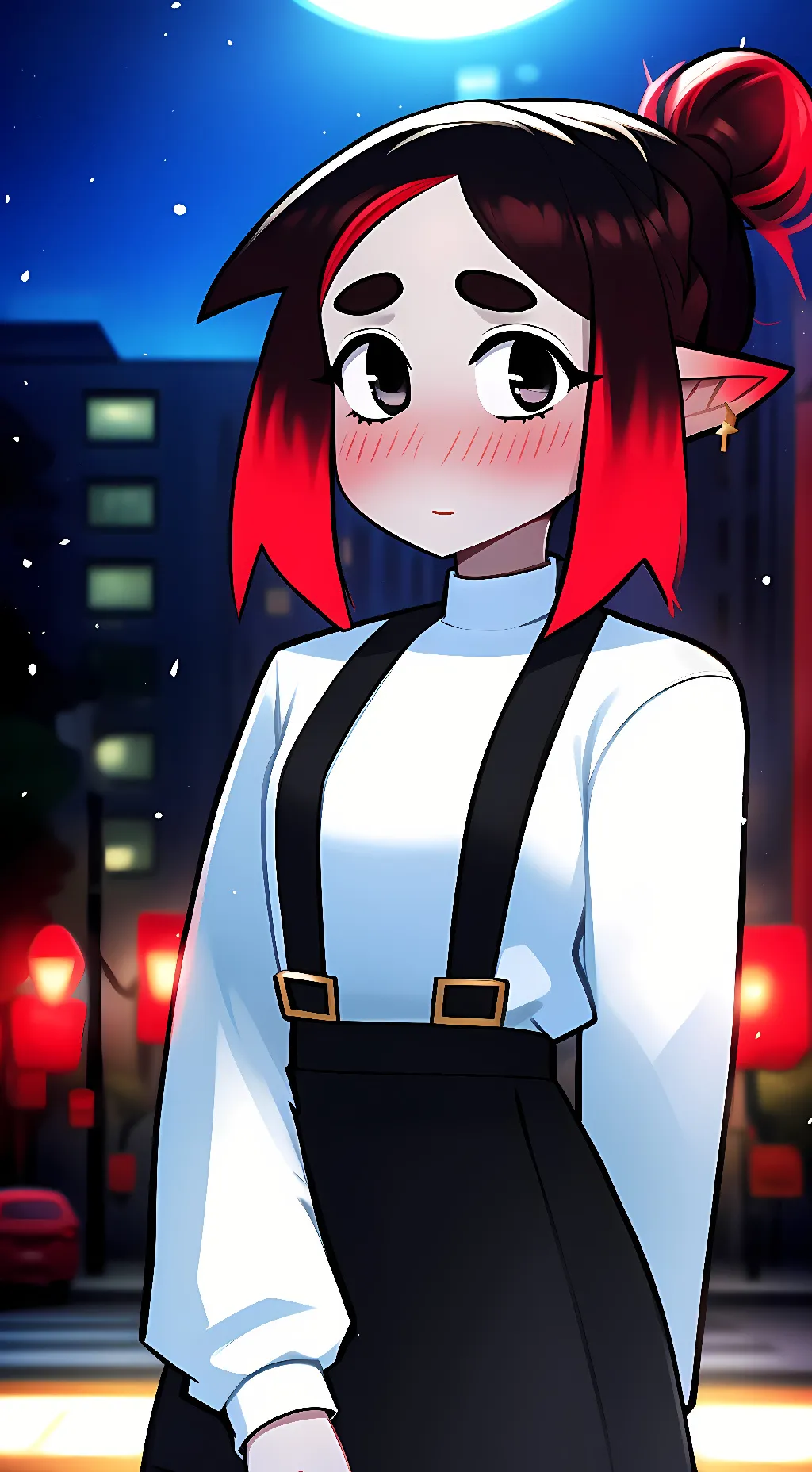 ai character: Audrey  Aureliane background