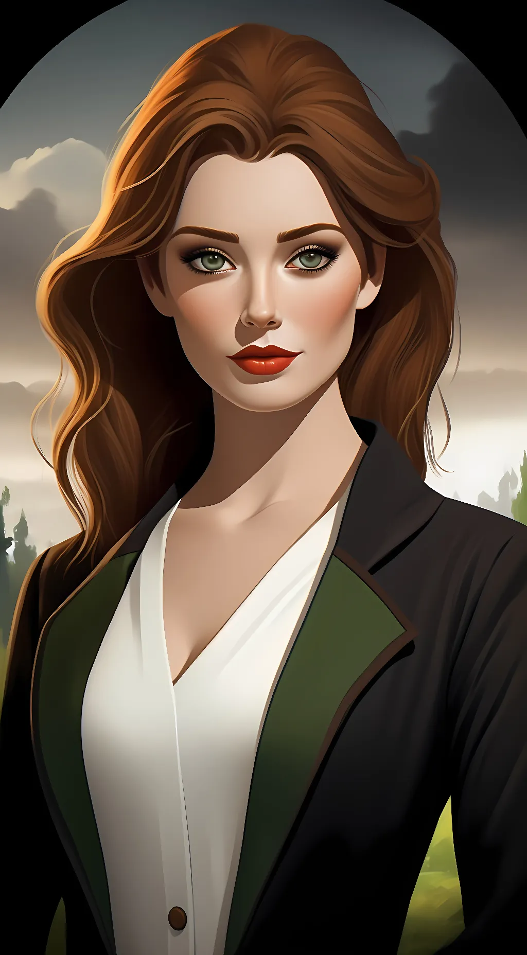 ai character: cara background