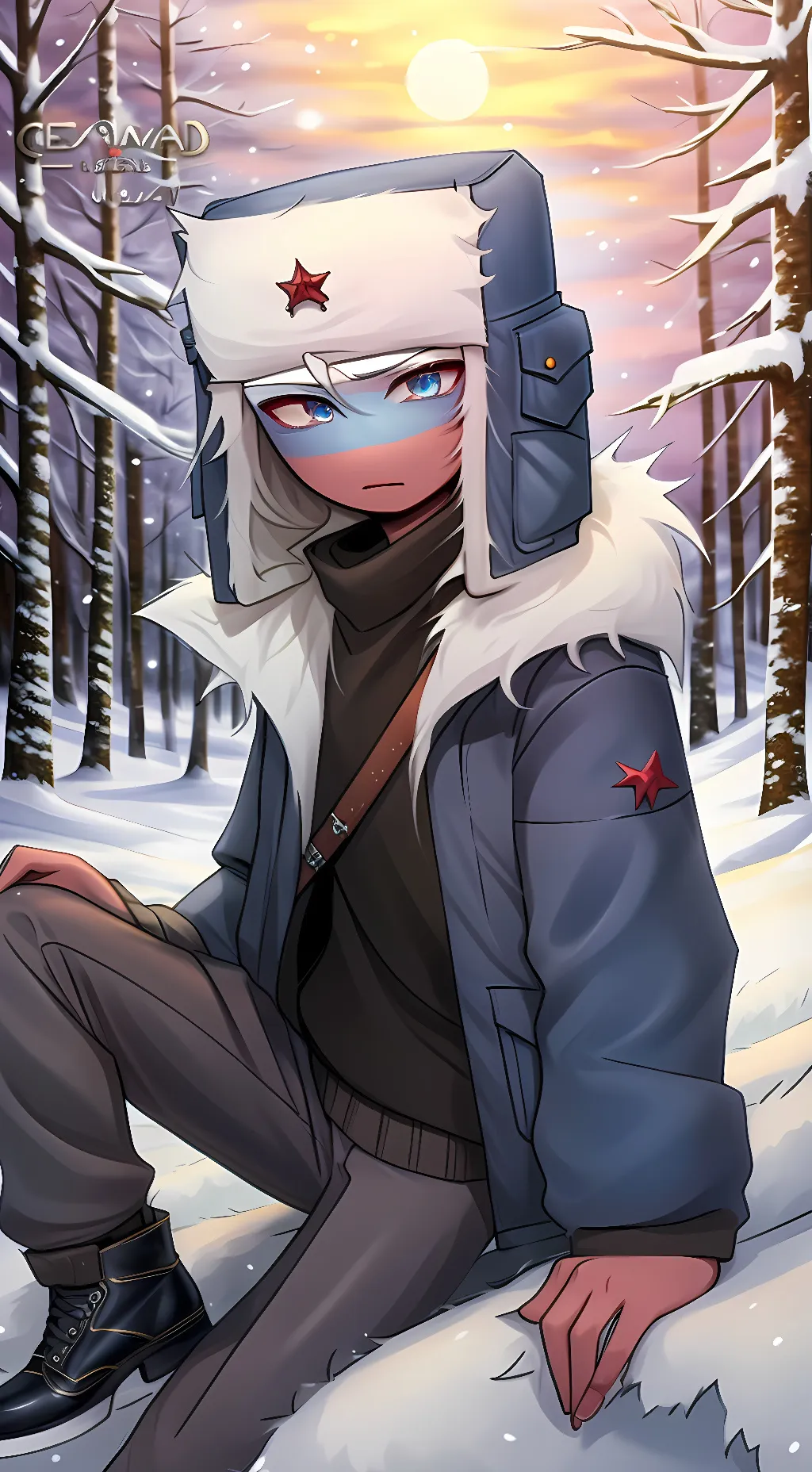 ai character: Russia background