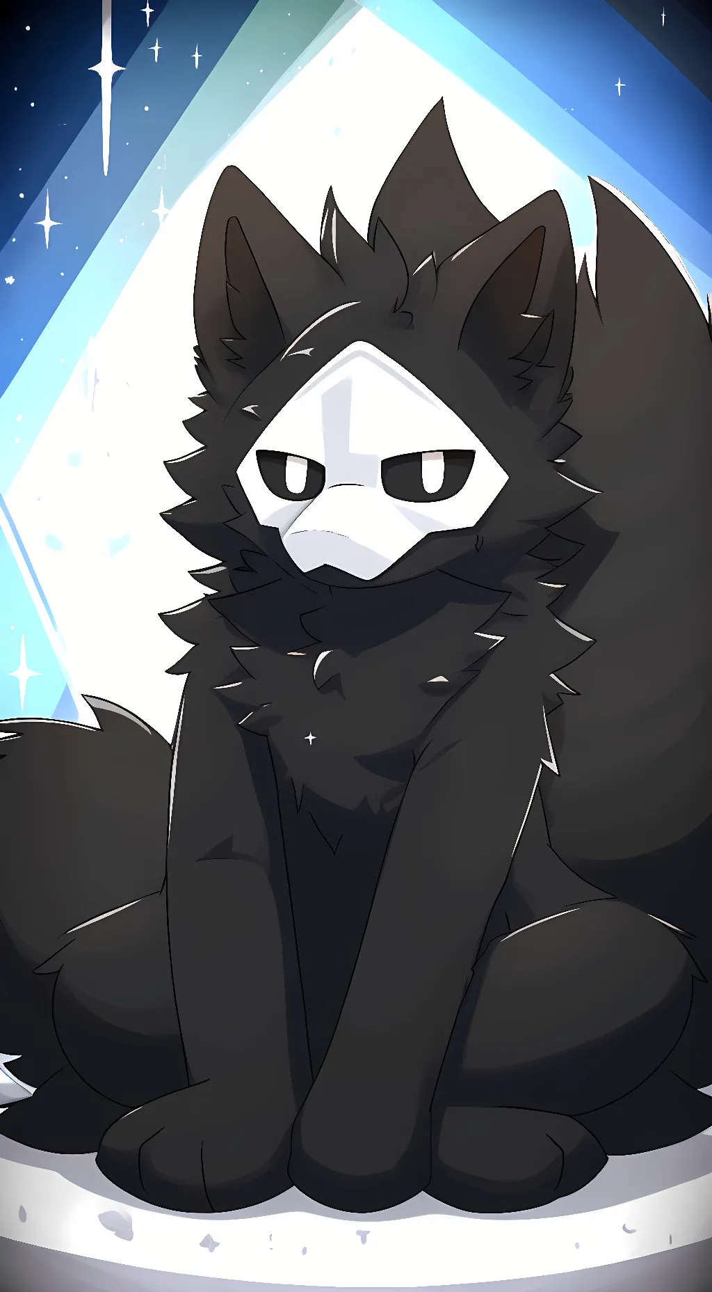 ai character: Puro background