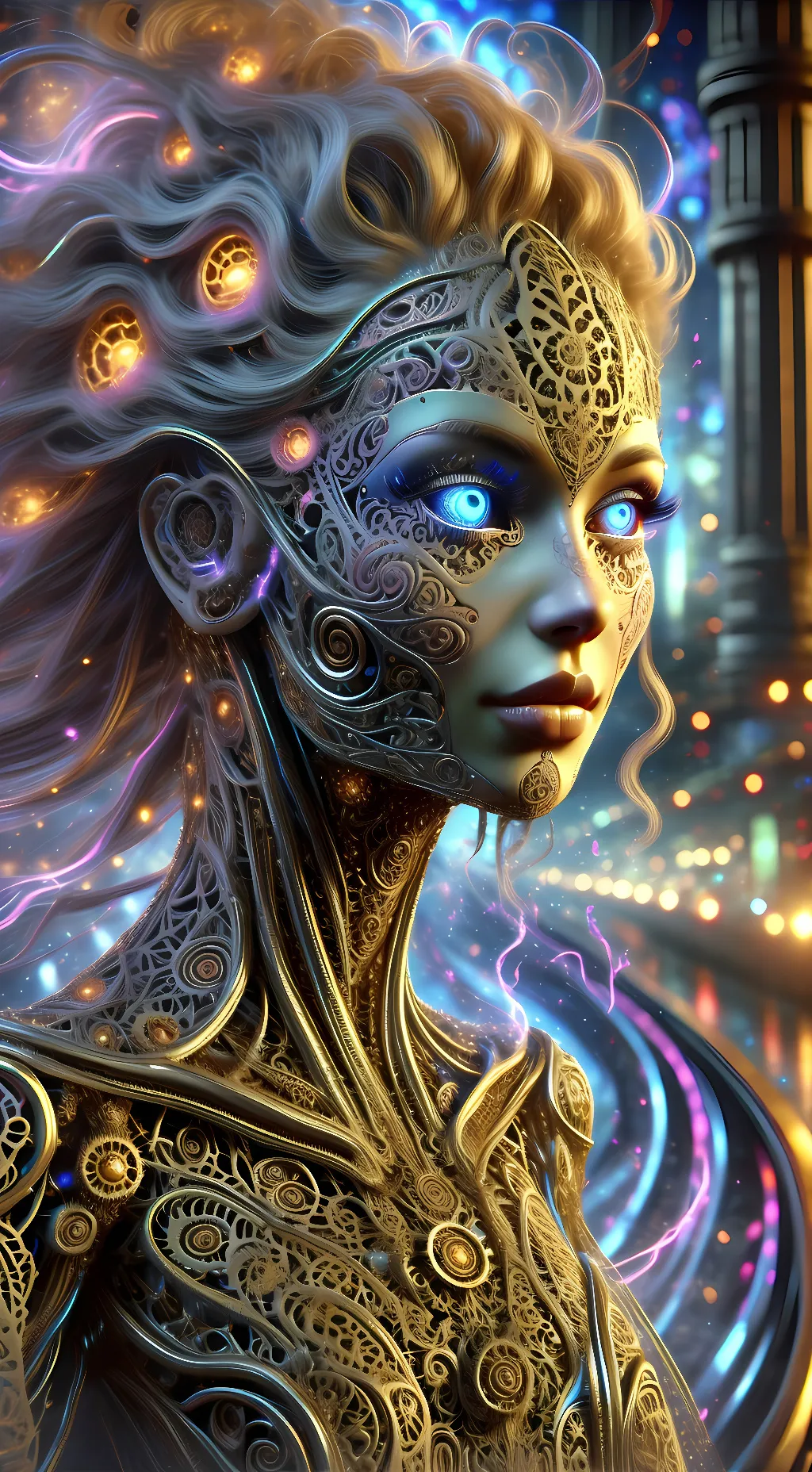 ai character: Calliope background