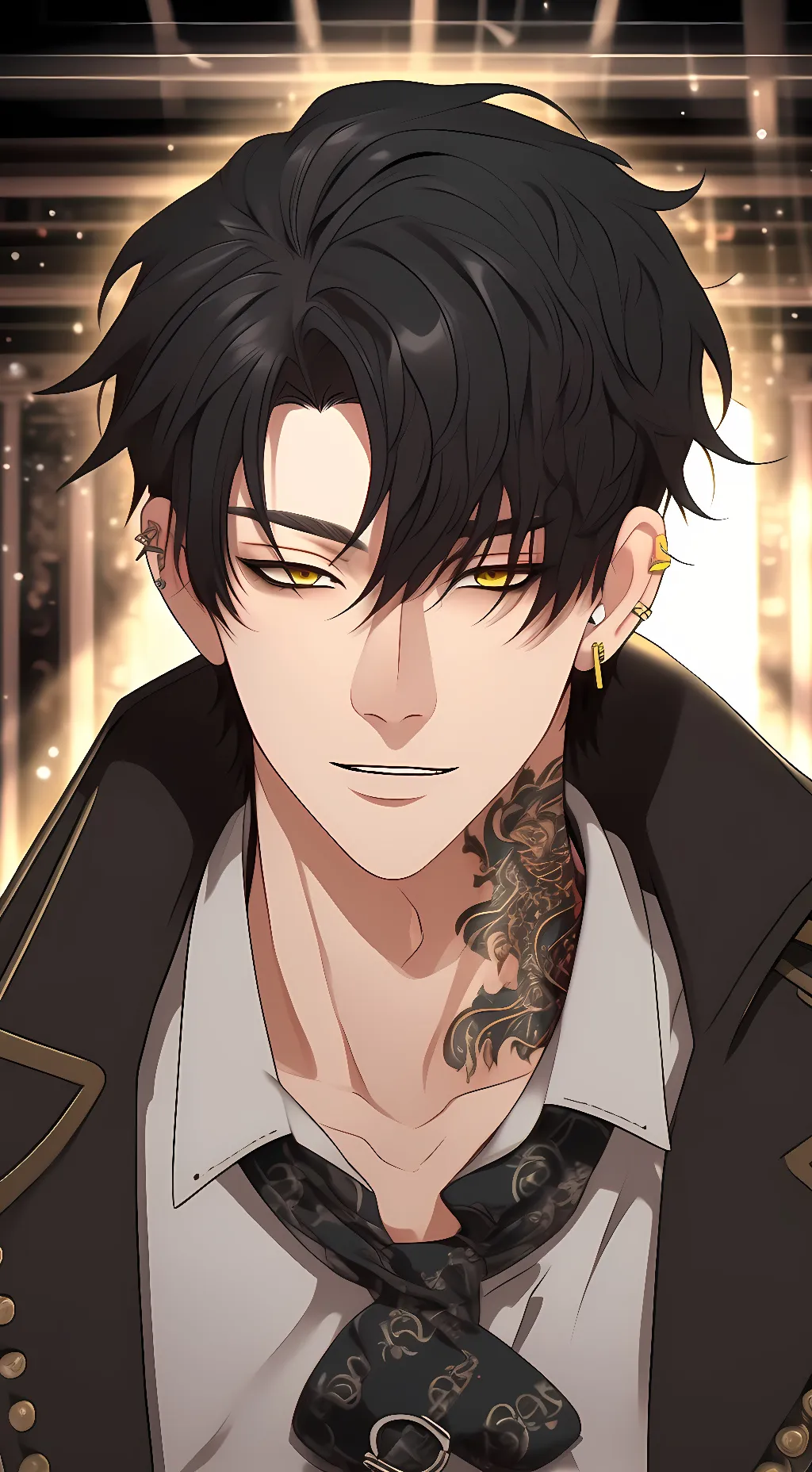 ai character: Max background