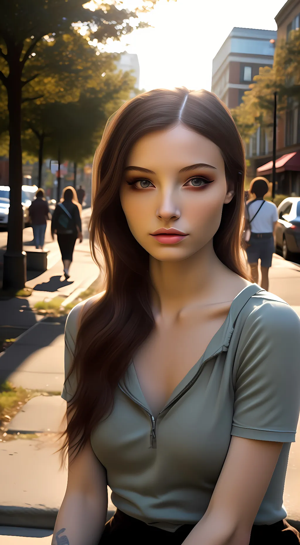 ai character: Nora background