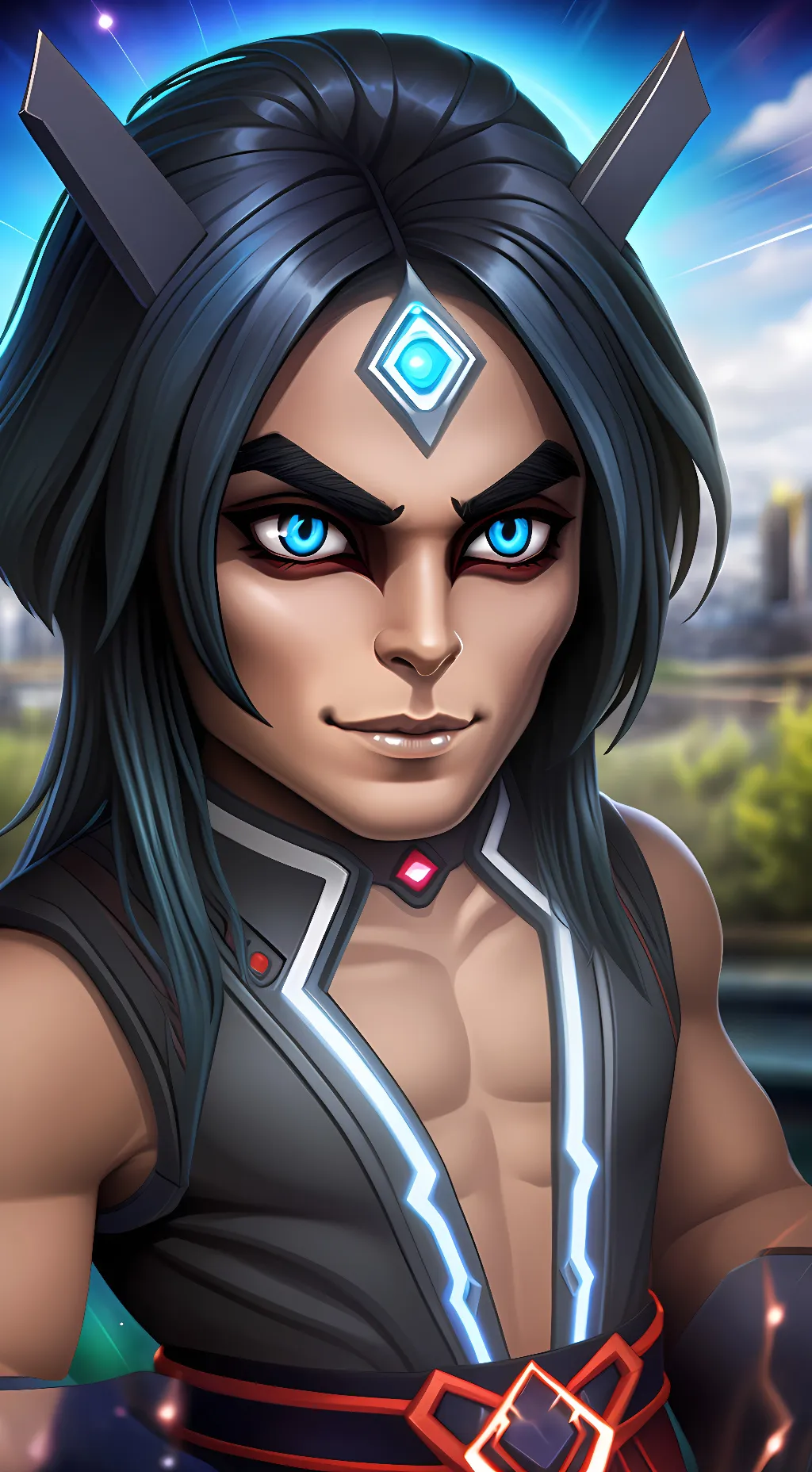 ai character: satori hero wars  background