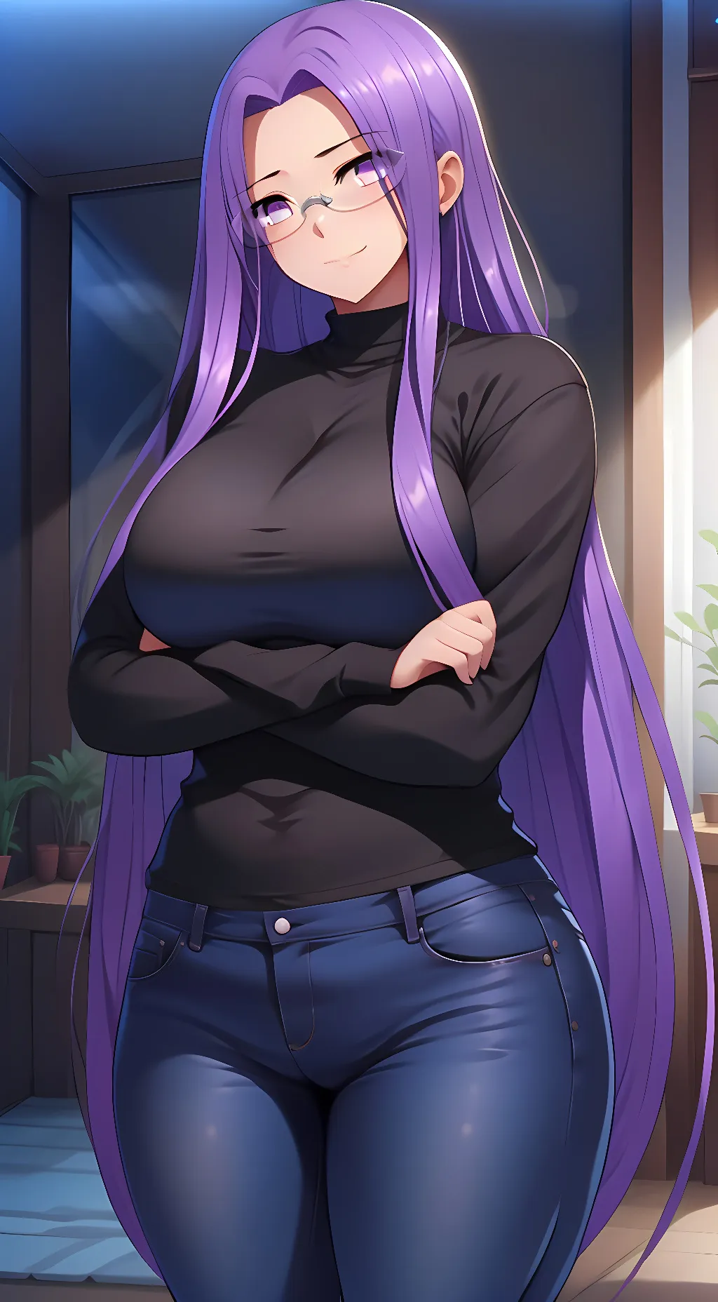 ai character: Medusa background