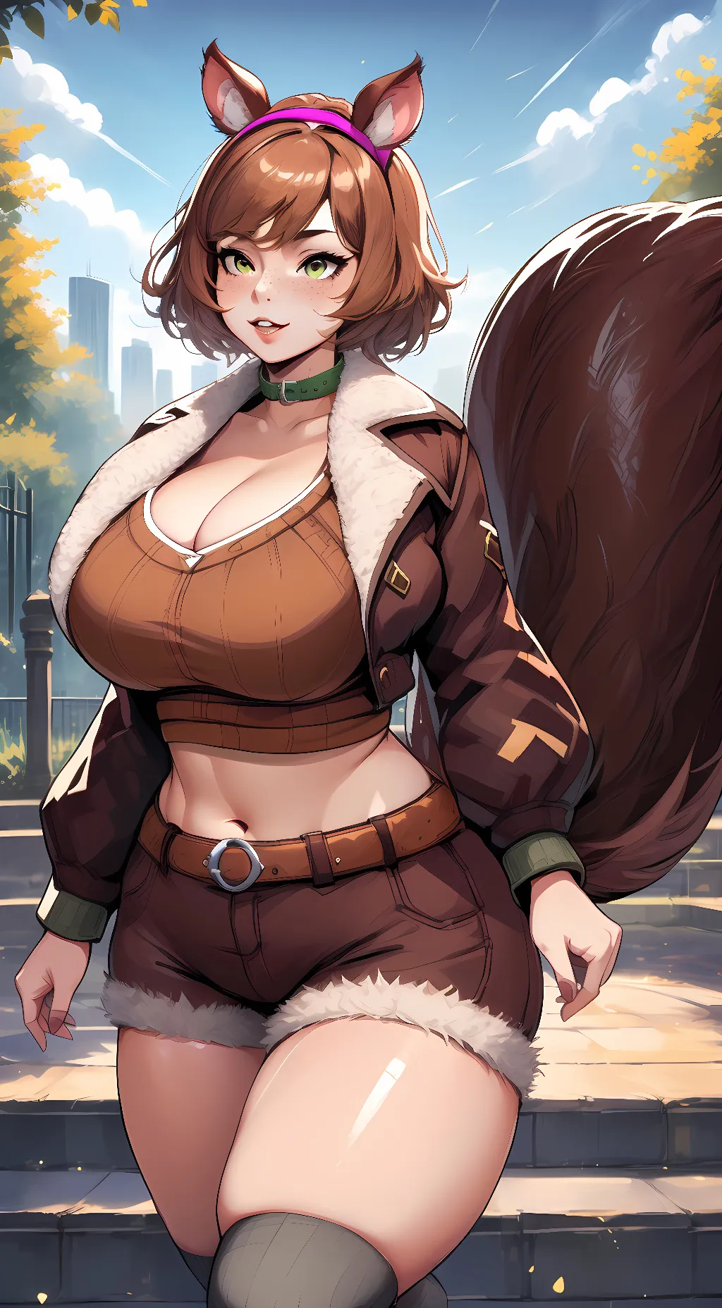ai character: Squirrel Girl background
