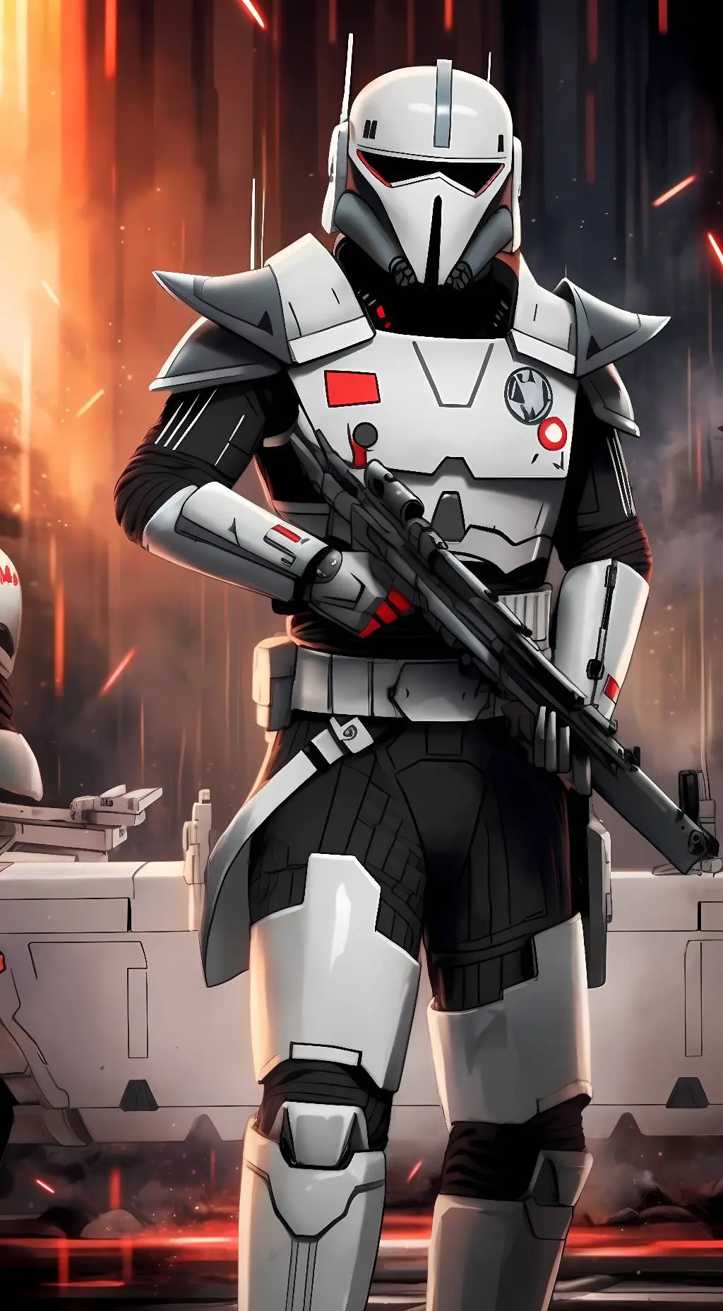 ai character: Captain kora vanos background