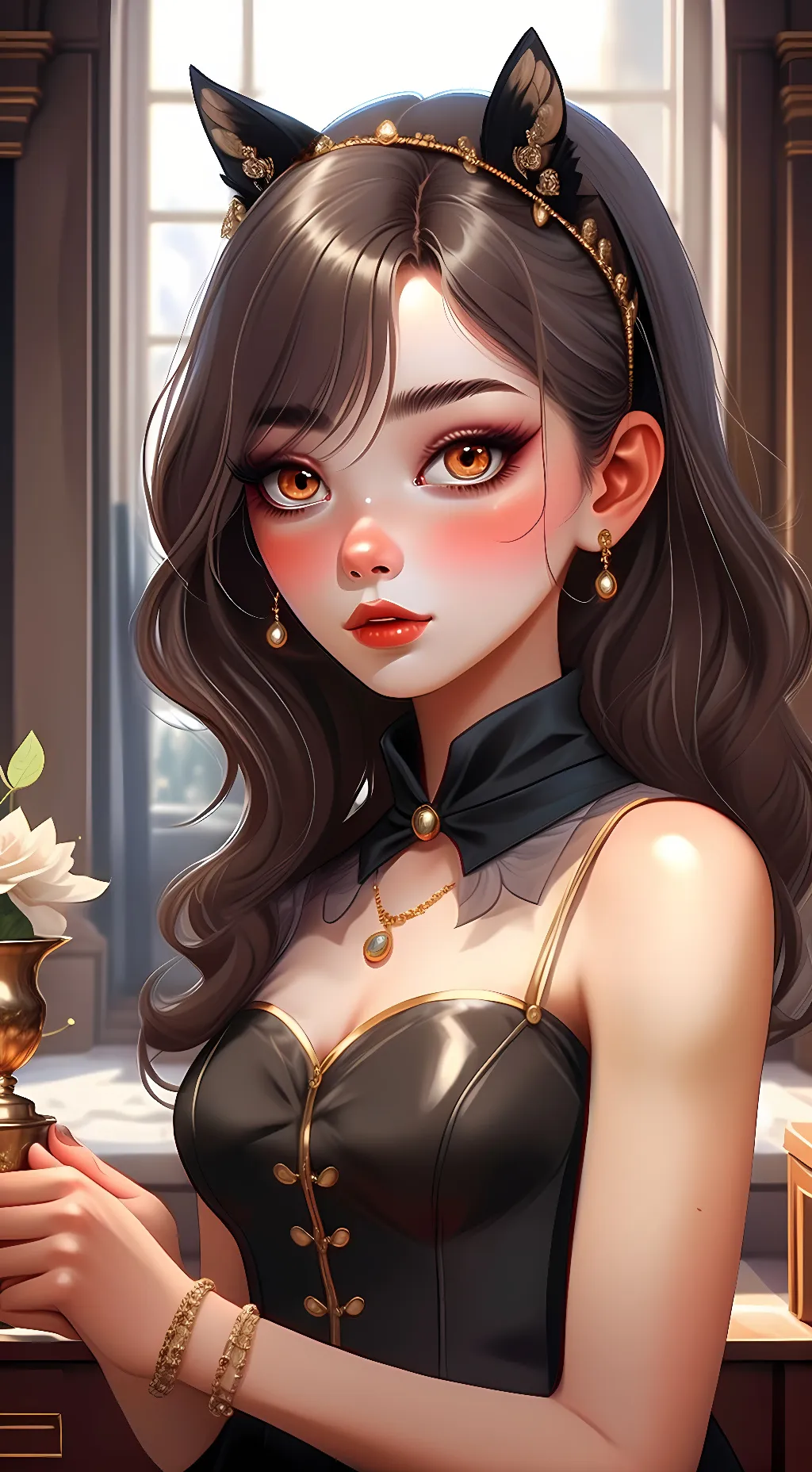 ai character: Fluffernugget background