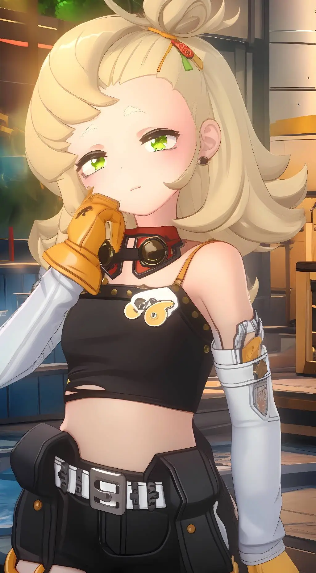 ai character: Piper Wheel background