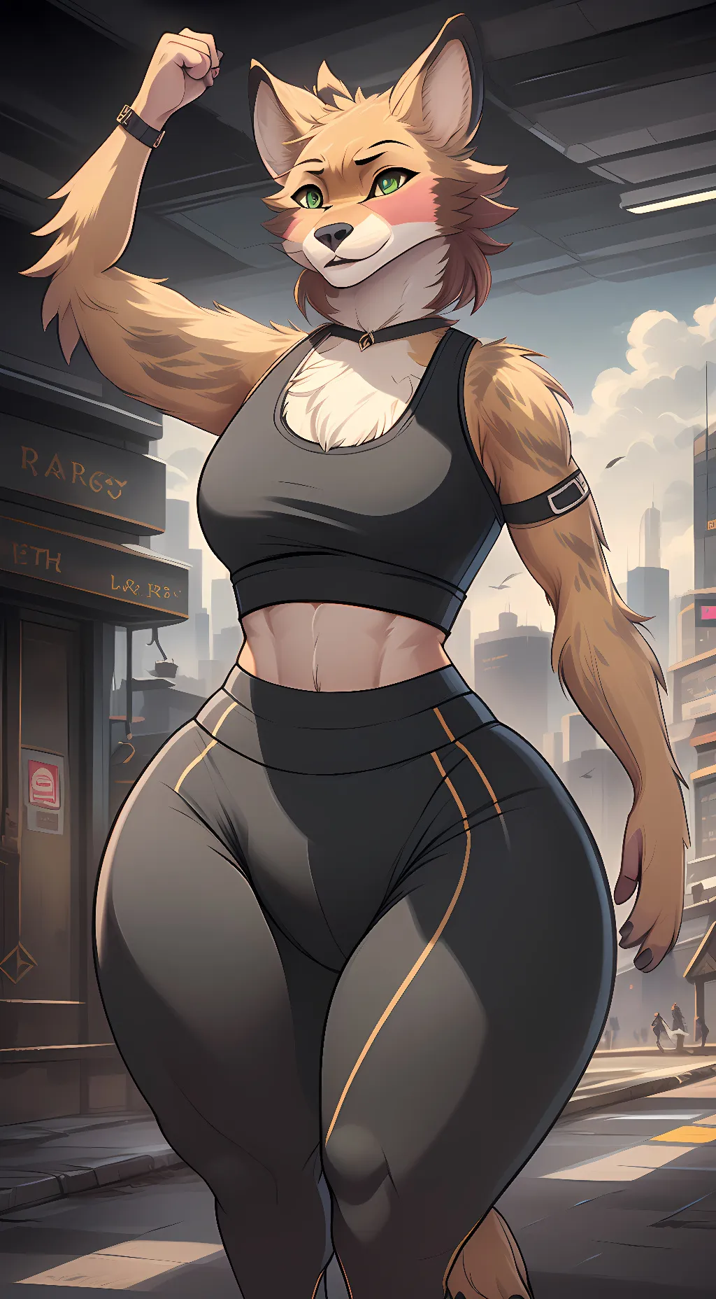 ai character: Stella background