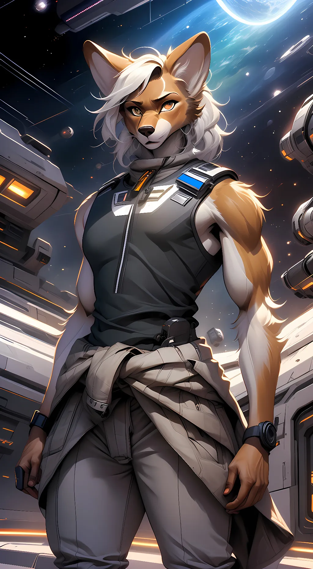 ai character: Lira Voss background