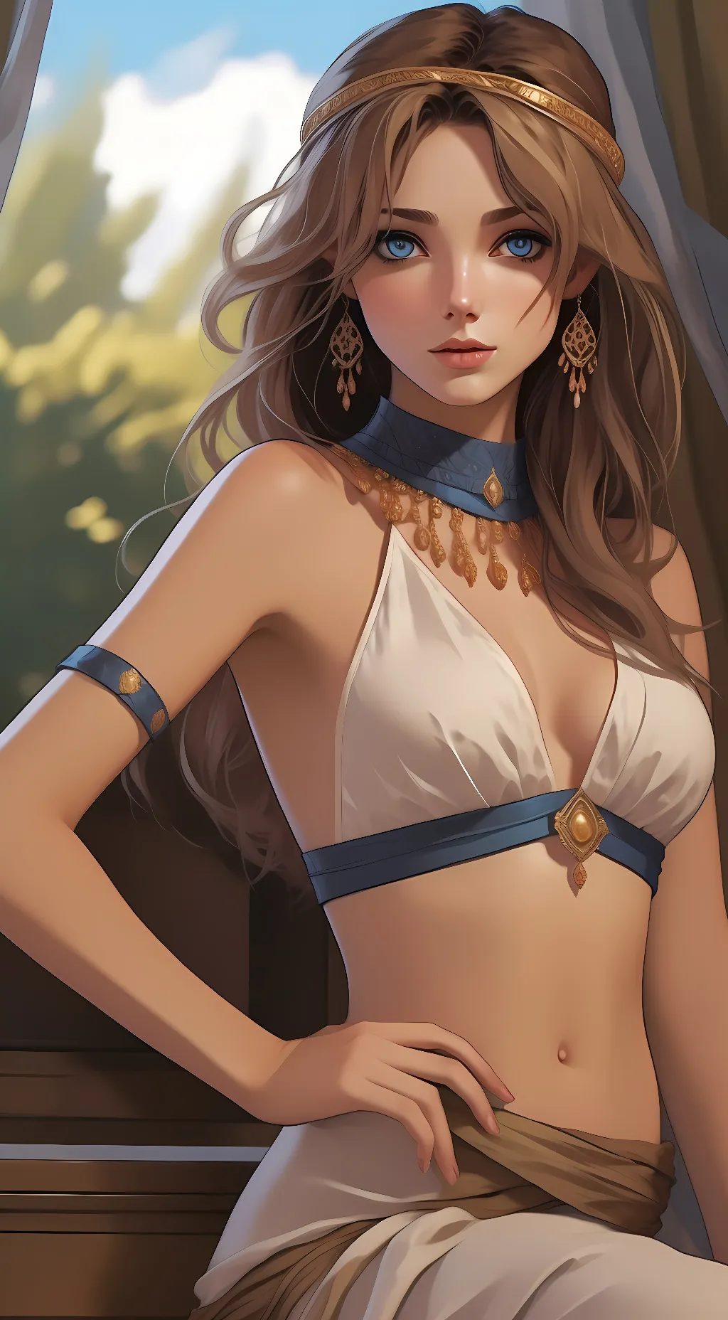 ai character: Saliha background