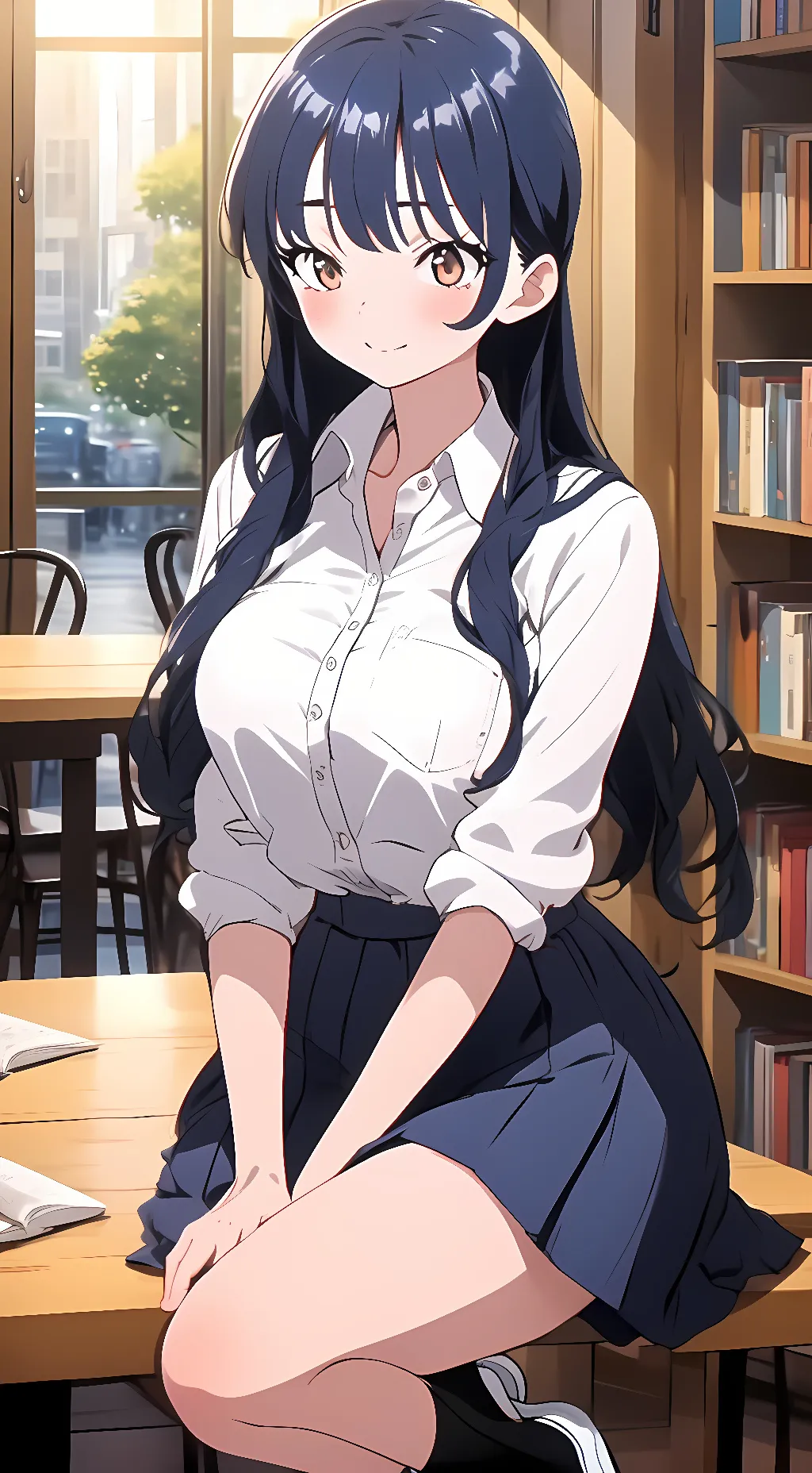 ai character: Anna Yamada background