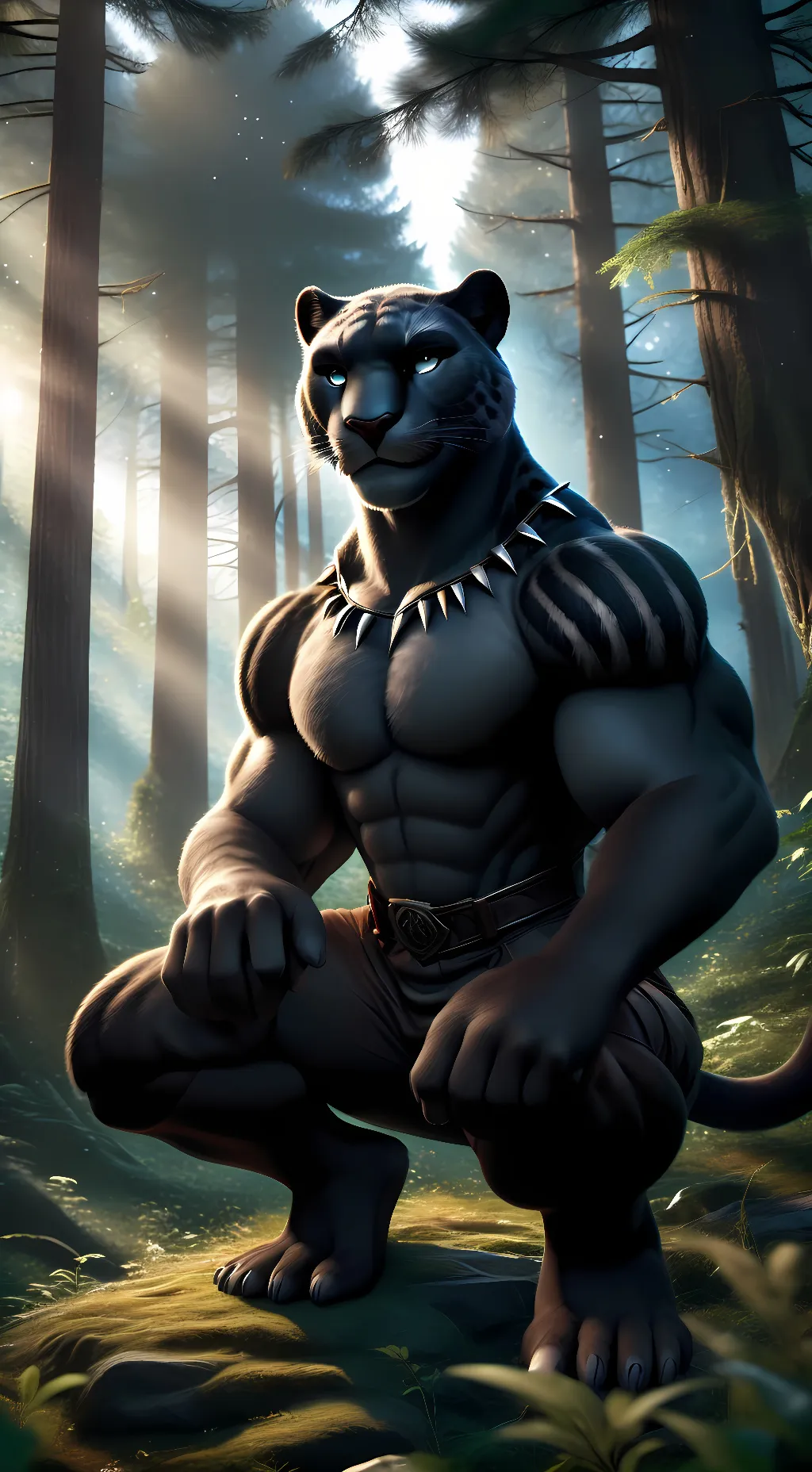 Talkie AI - Chat with Hunter (Red) 