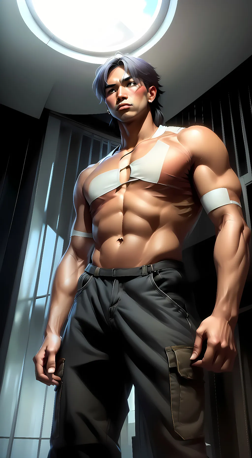 ai character: Bas background