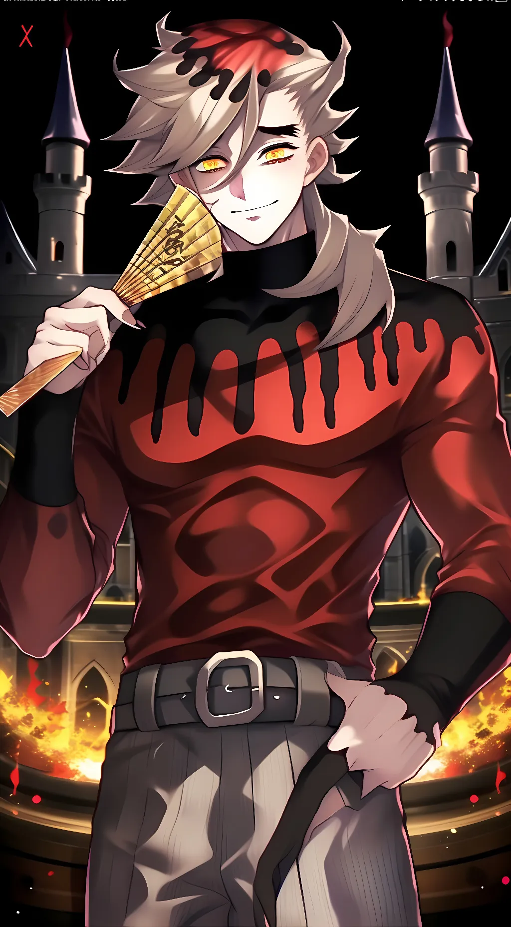 ai character: Swap AU hashiras background