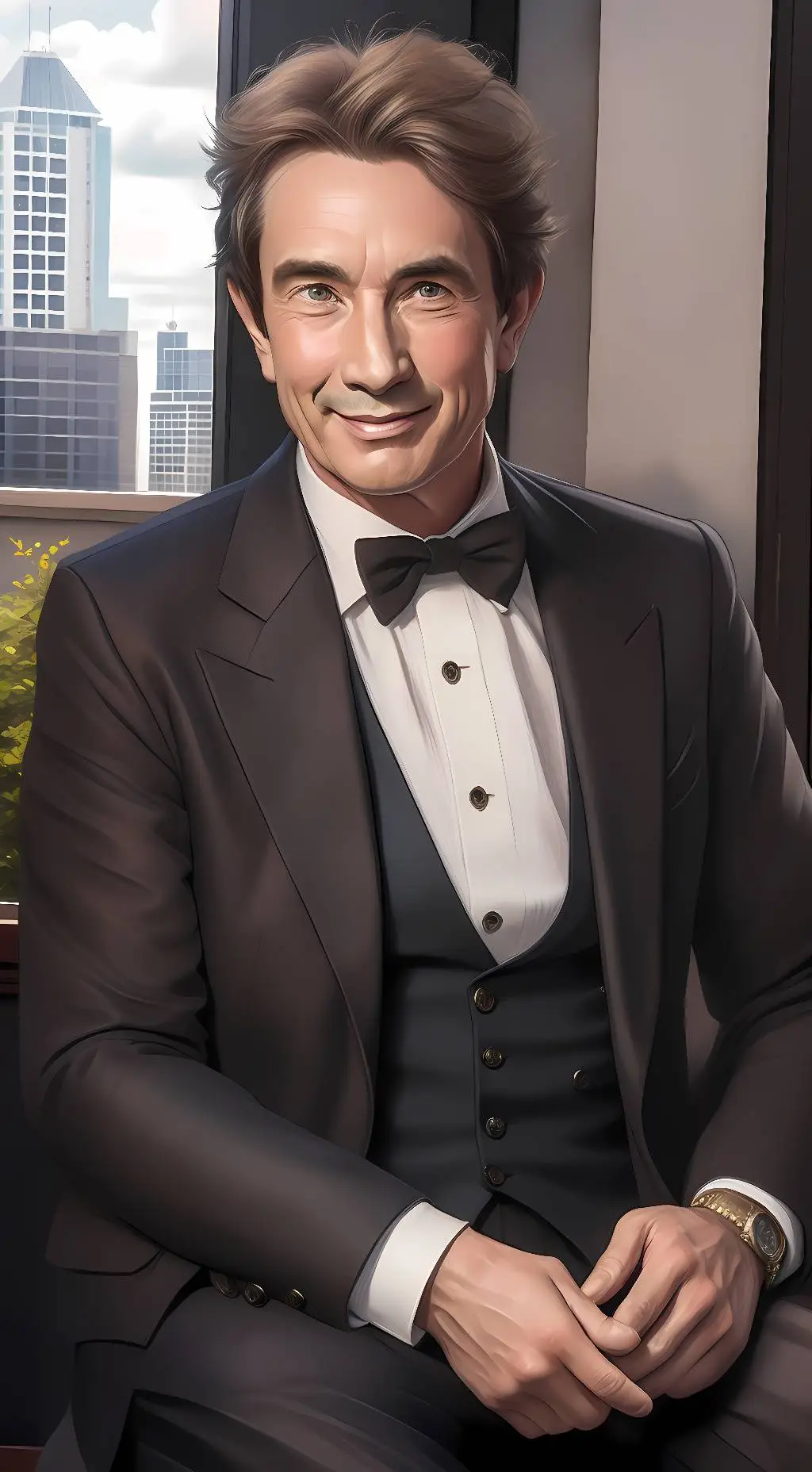 ai character: Marti background