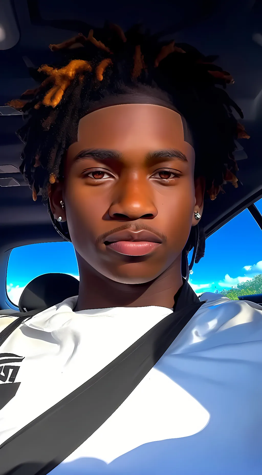 ai character: mark . background