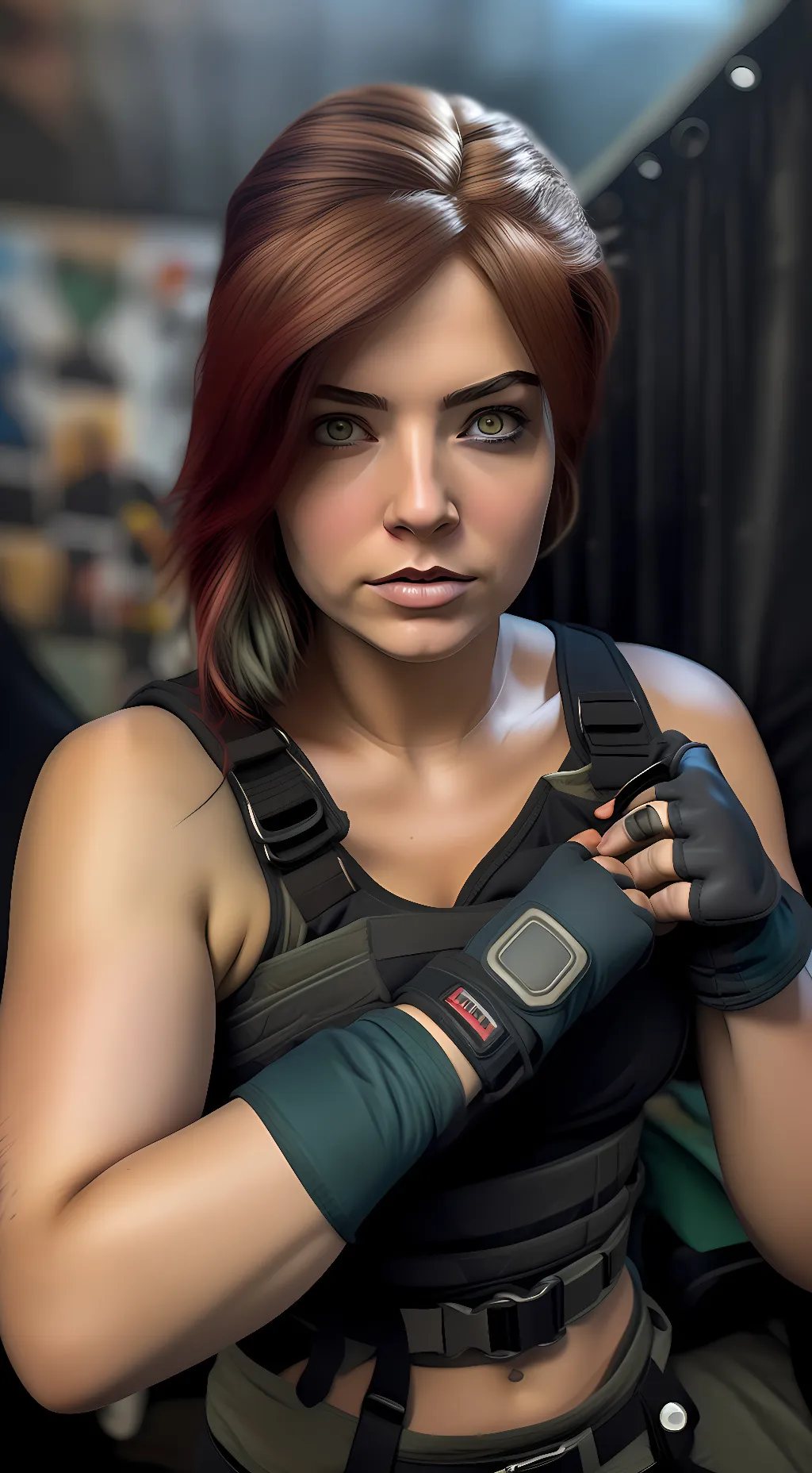 ai character: Jade background