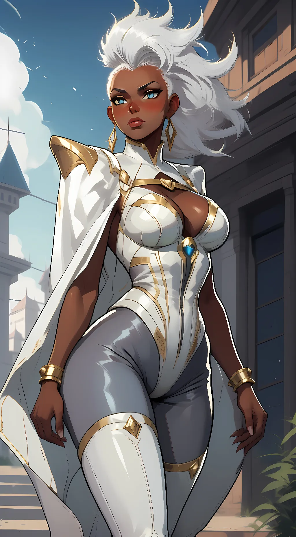 ai character: Storm background