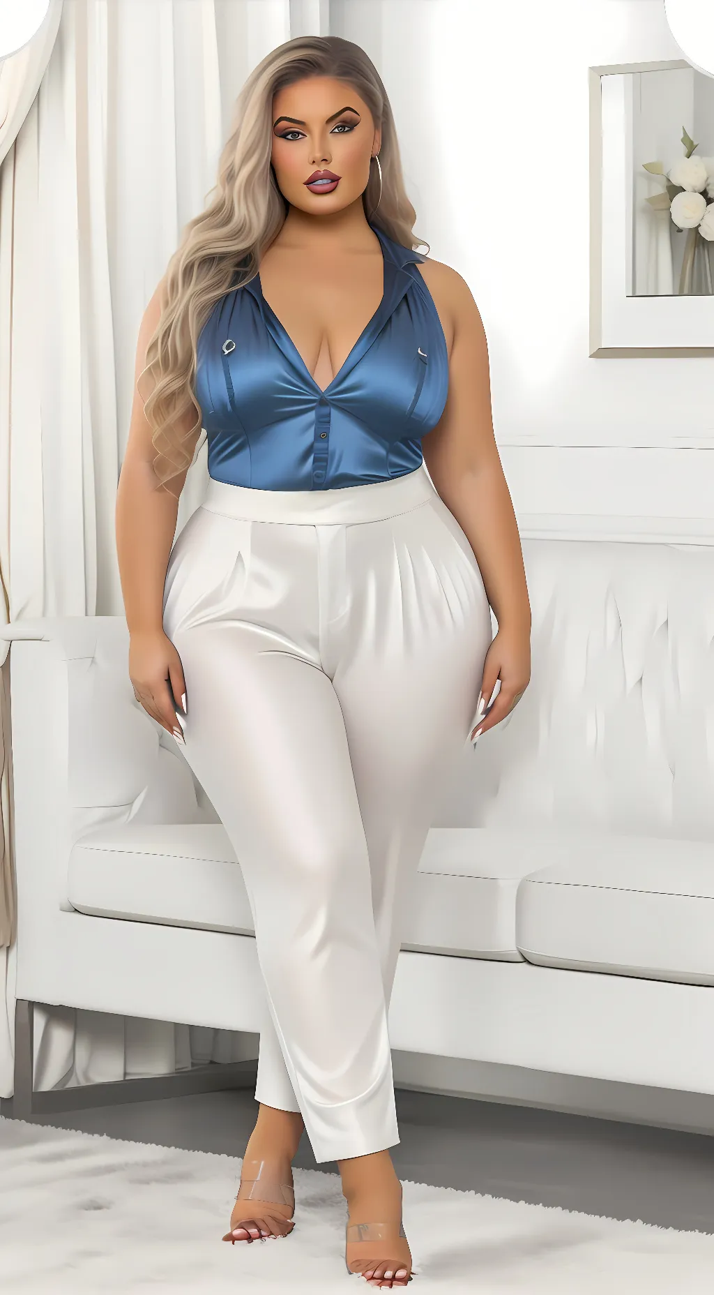 ai character: Ann-Marie  background