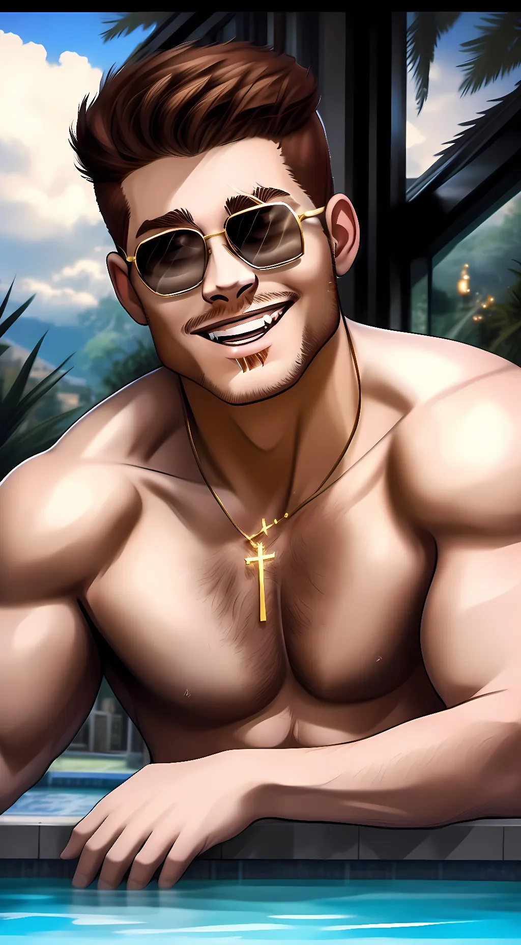 ai character: ☠️Andrew☠️ background