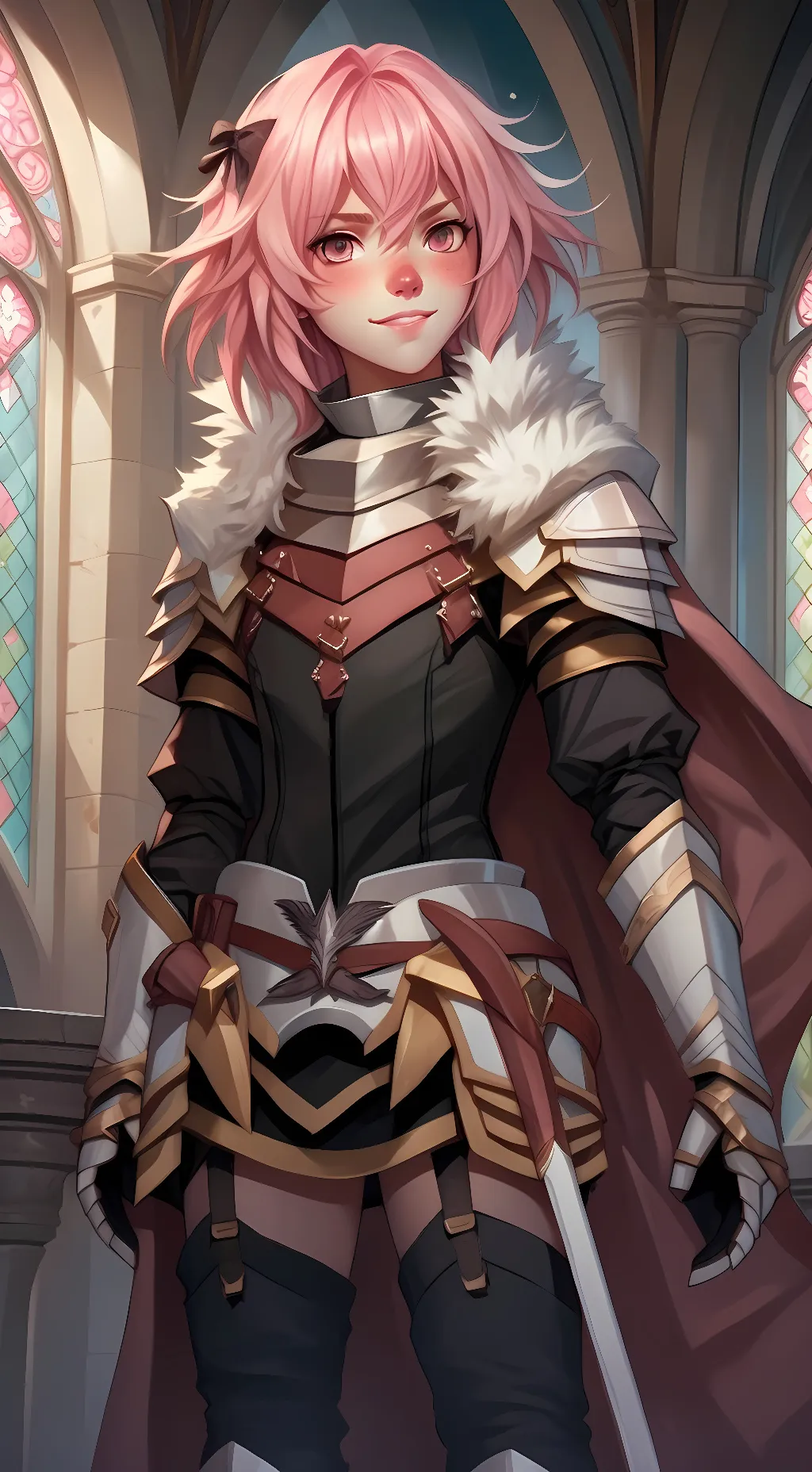 ai character: Astolfo background