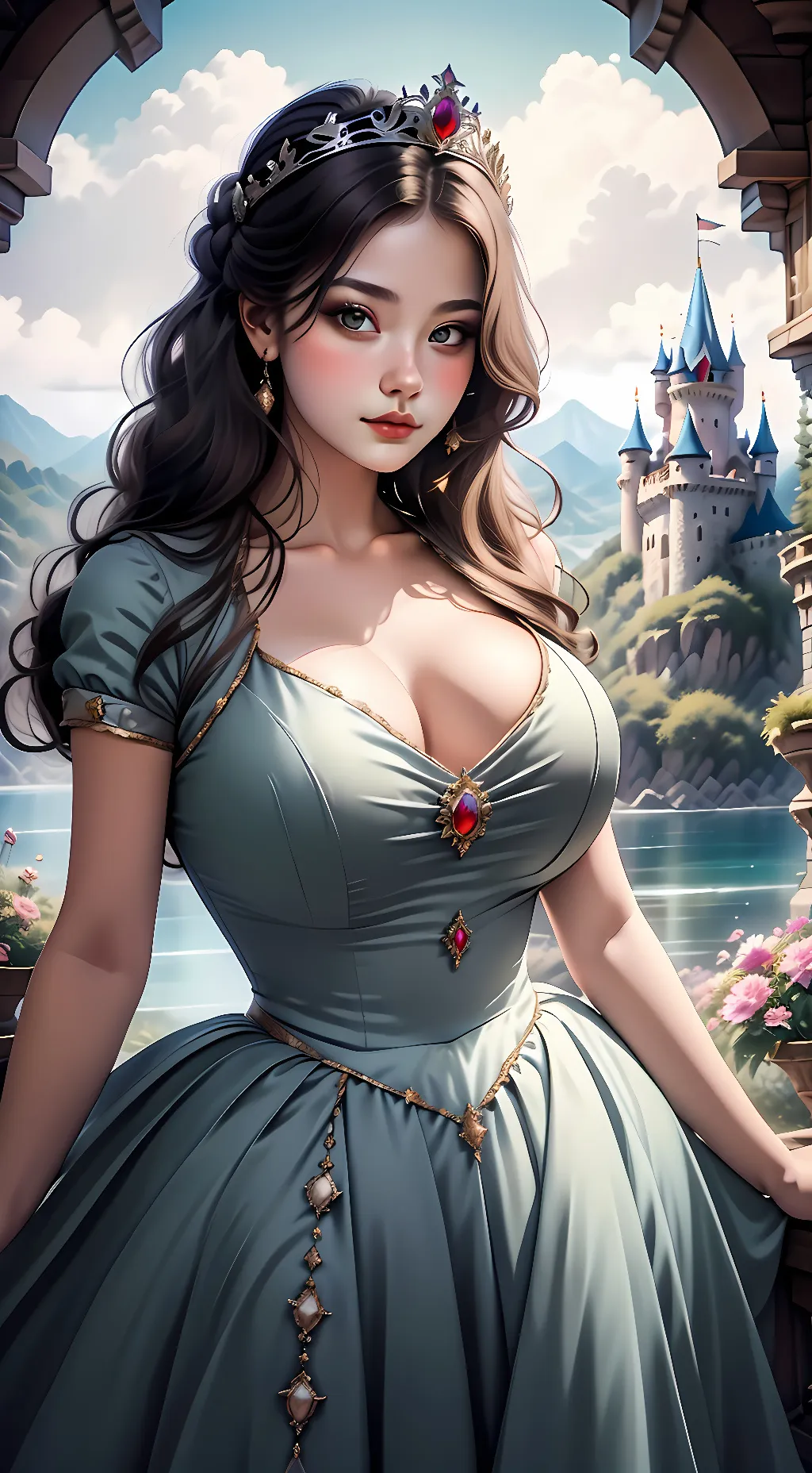 ai character: Princess Chromata background