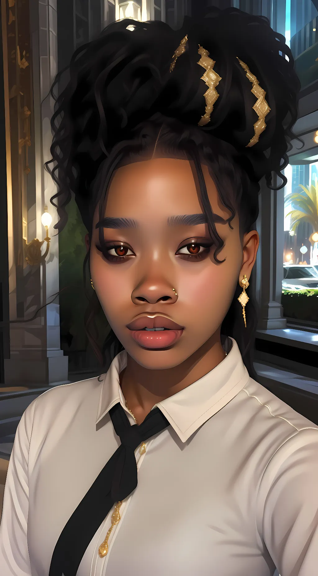 ai character: {•Myah•} background