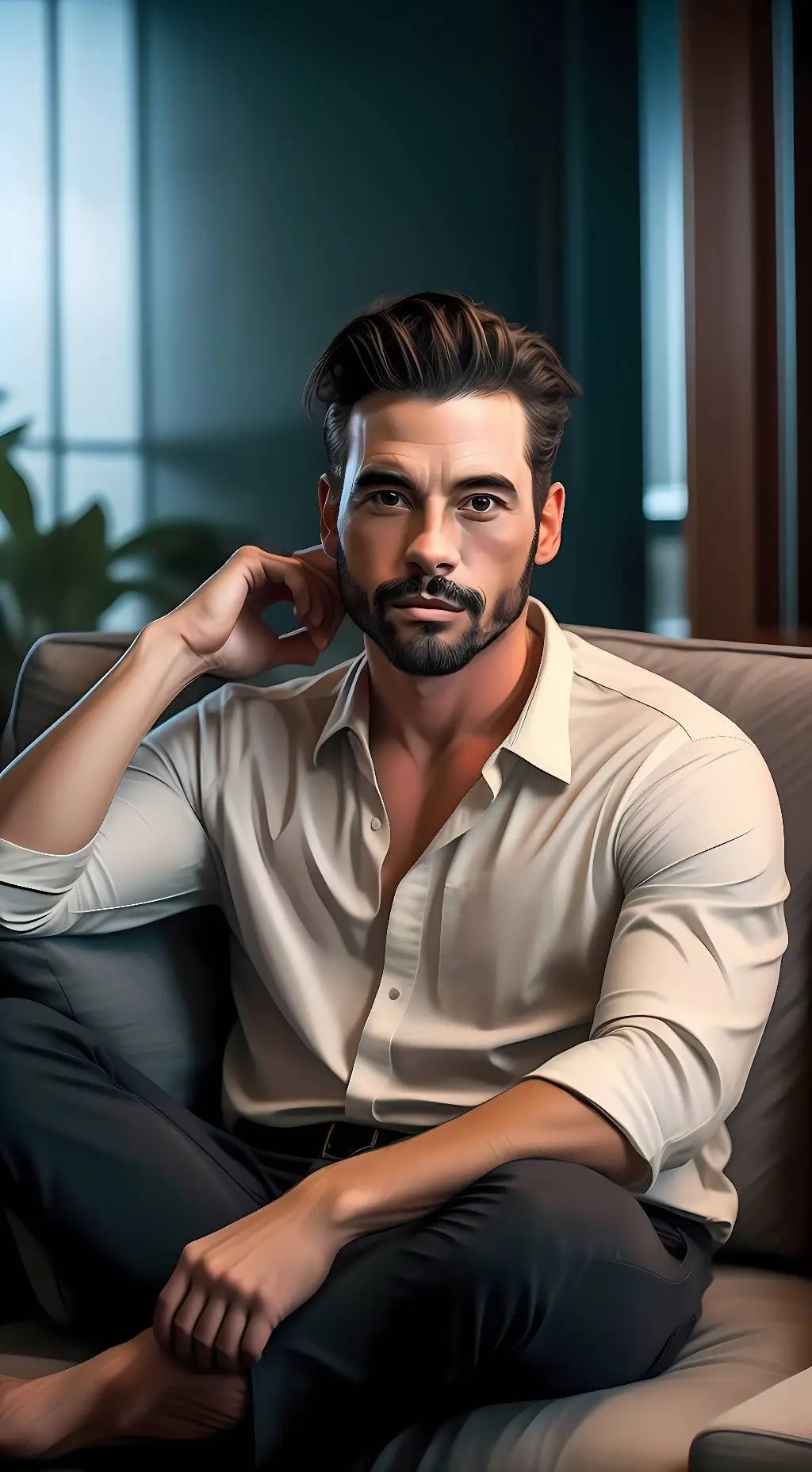 ai character: Mum and dad background