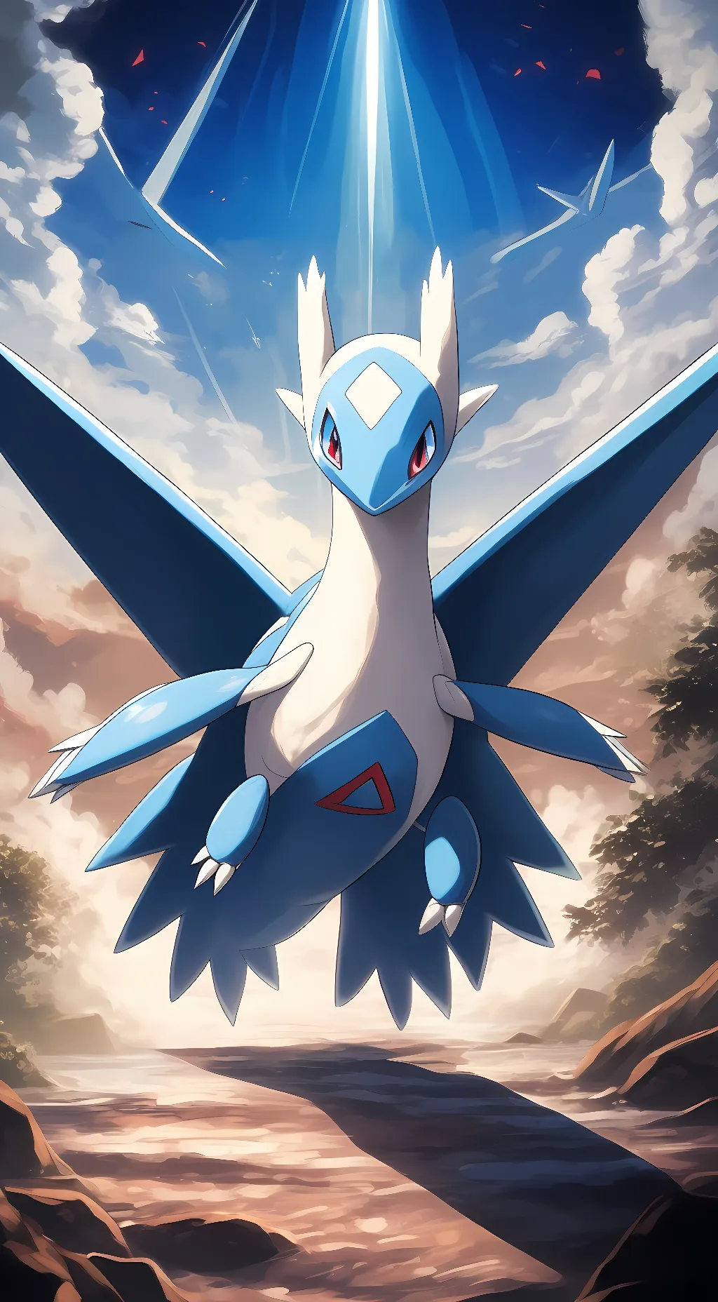 ai character: Latios background