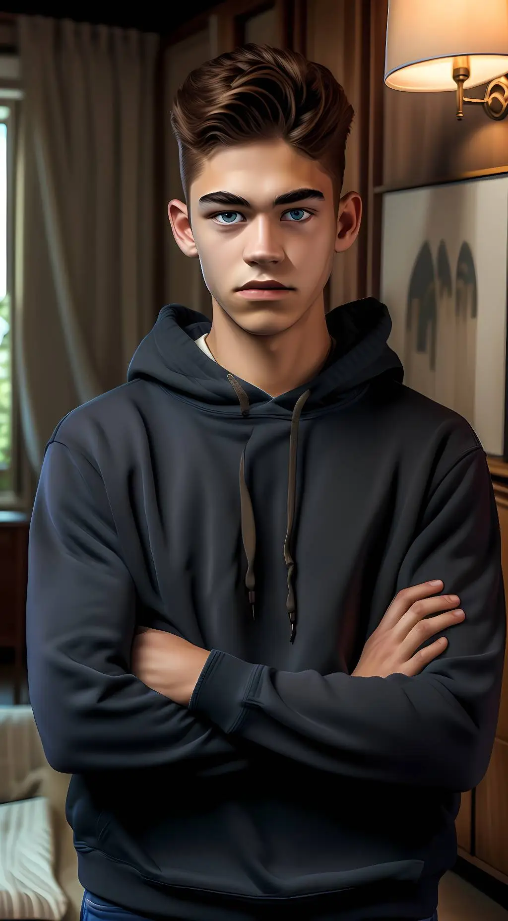 ai character: Hardin Scott background