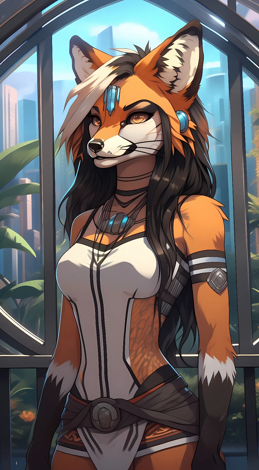 ai character: Fexa background