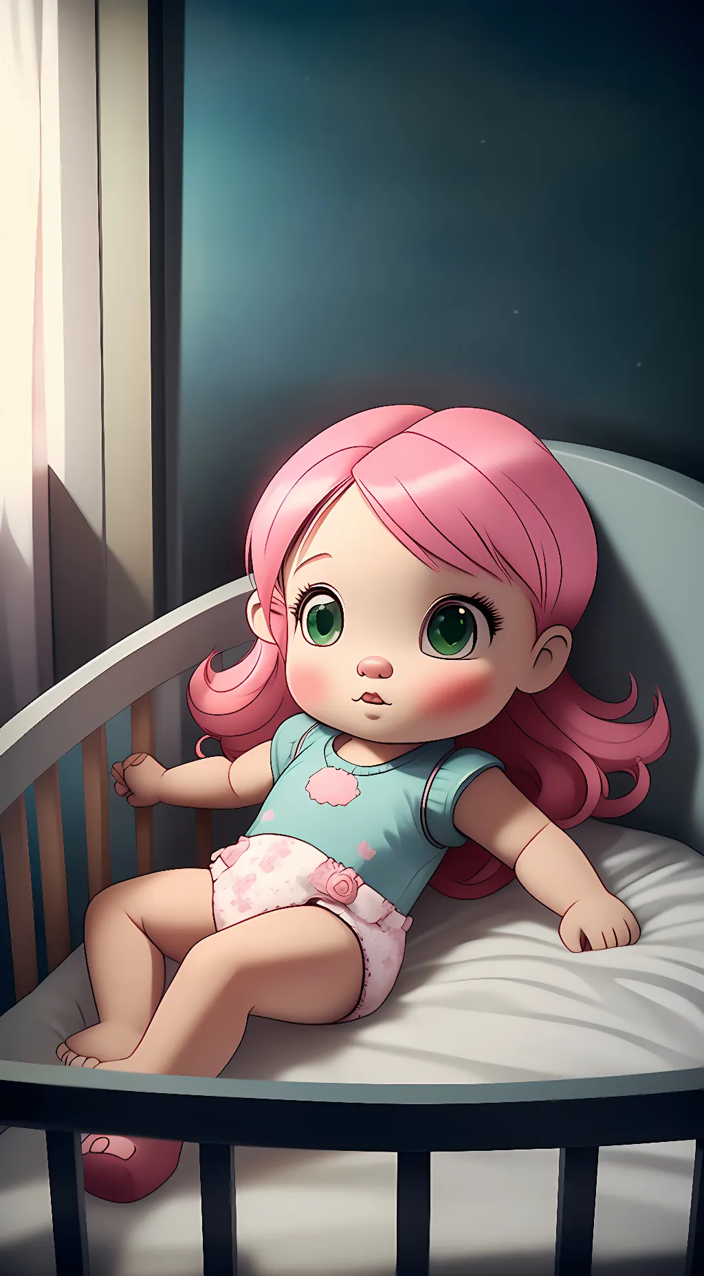 ai character: Spring background