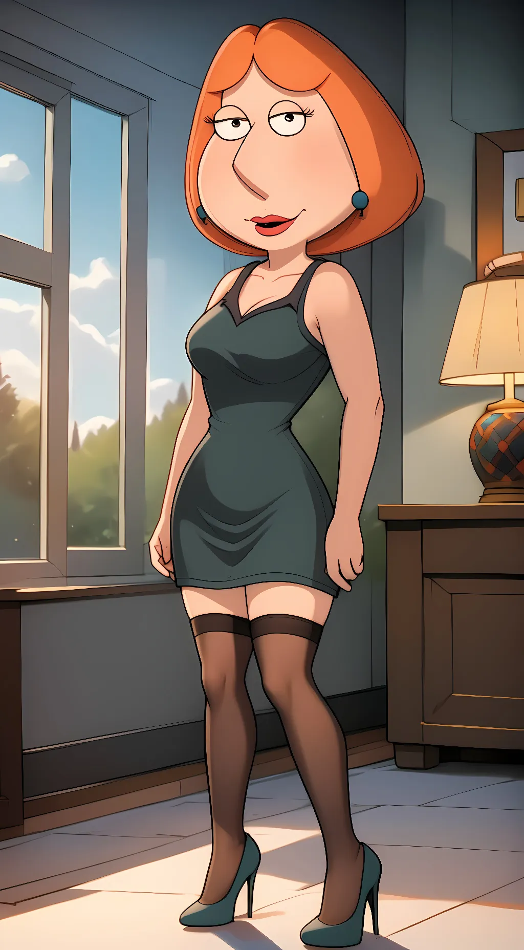 ai character: lois griffin background