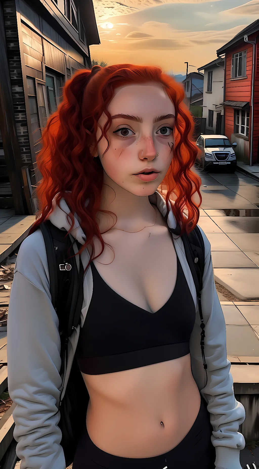 ai character: Amélie background