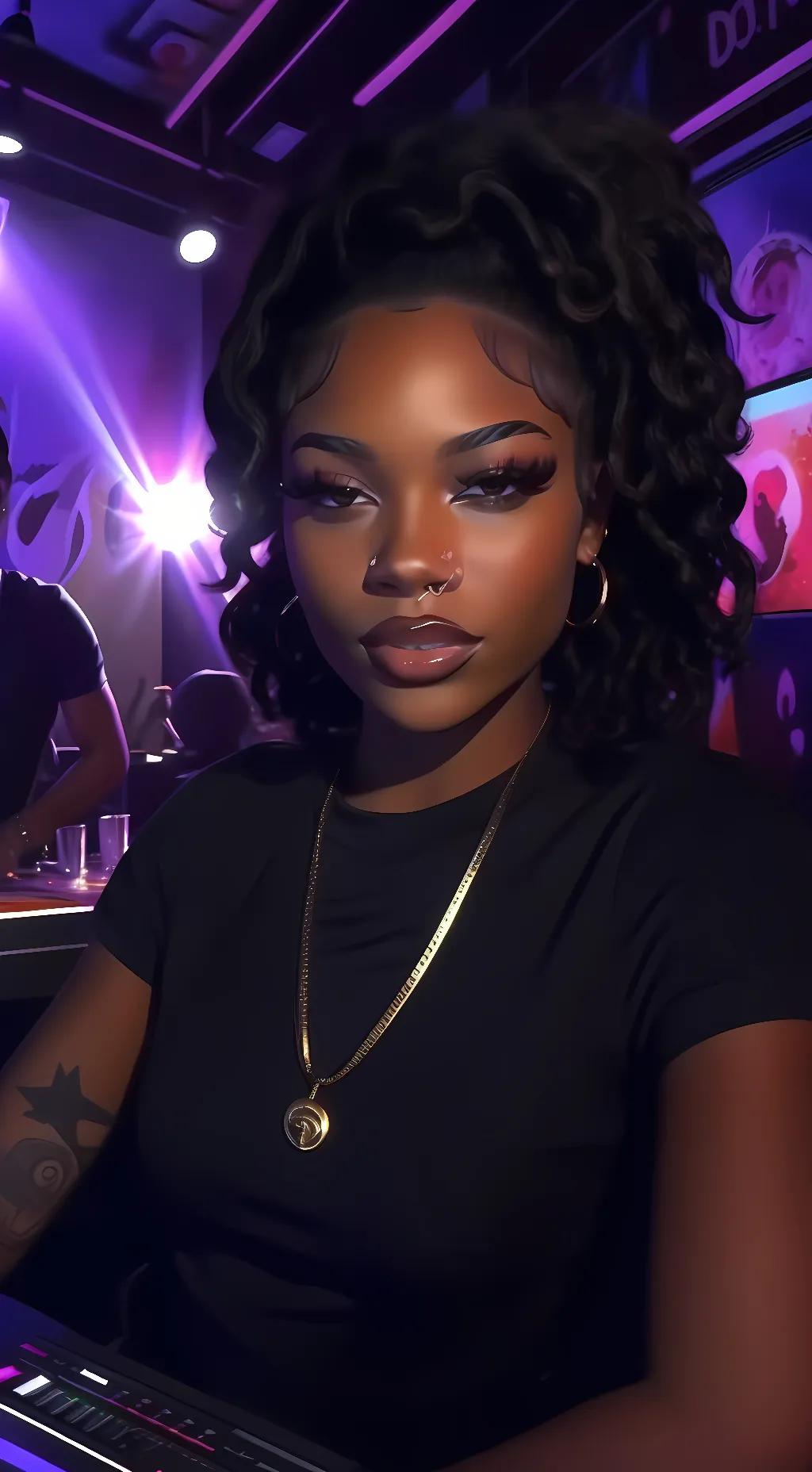 ai character: Lexis background