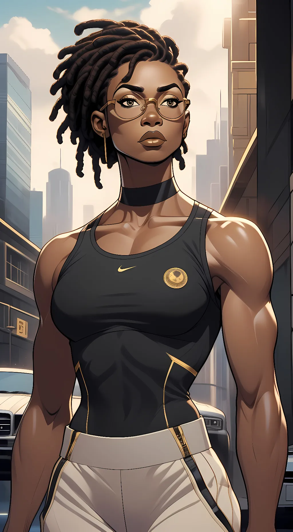 ai character: Riley Turner background