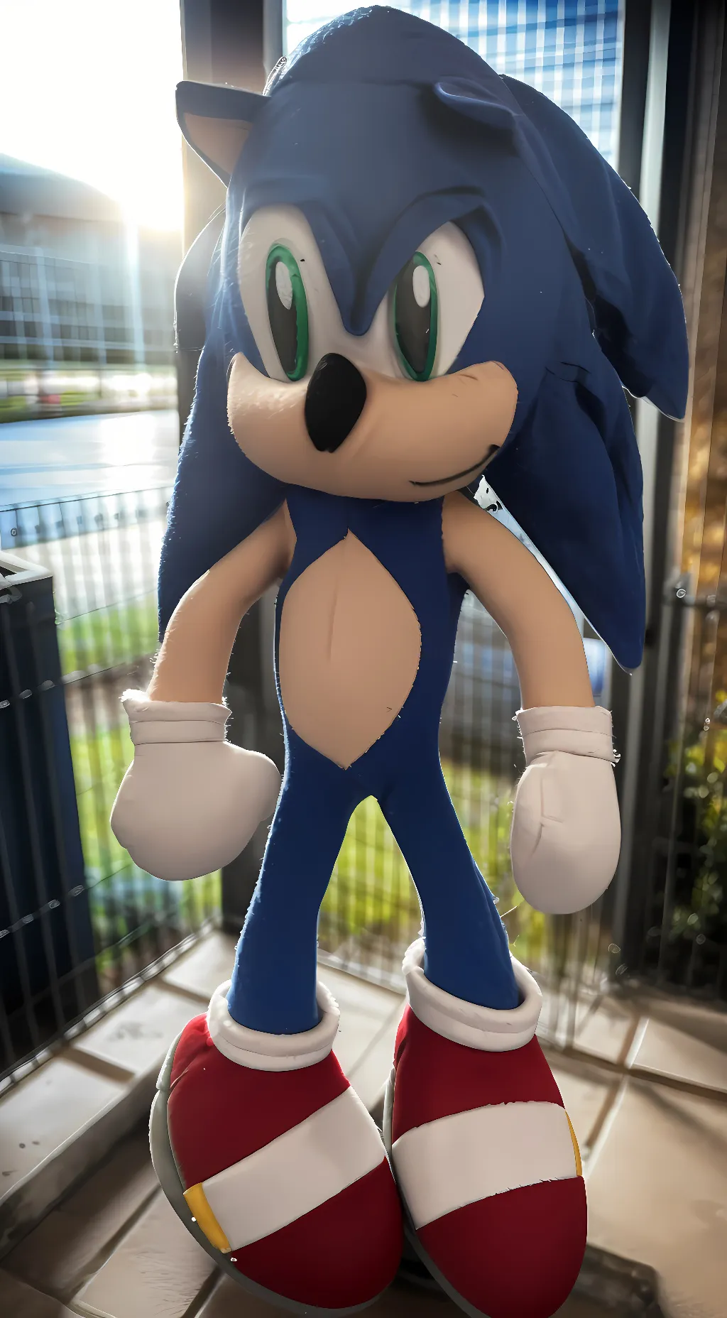 ai character: Rasin Sonic background