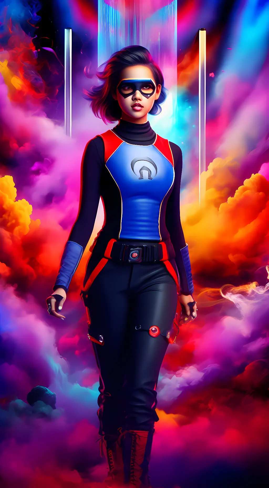 ai character: Danger verse background