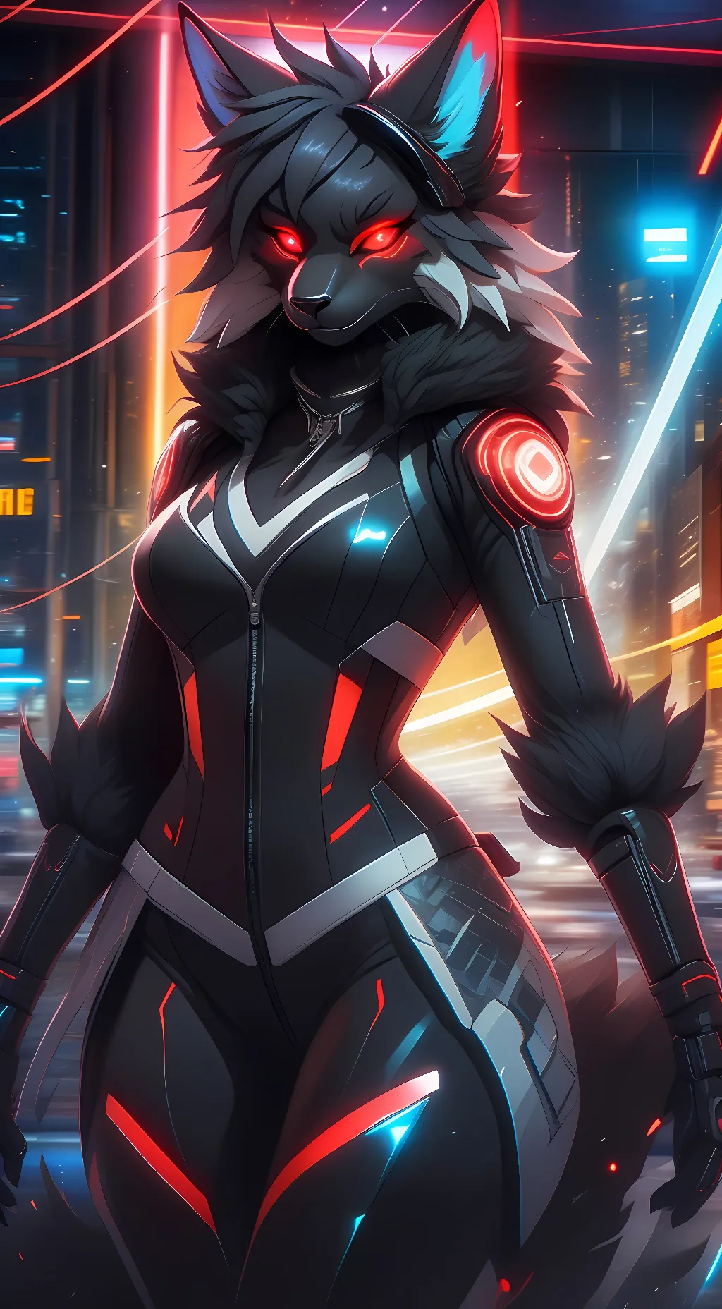 ai character: Nyx background