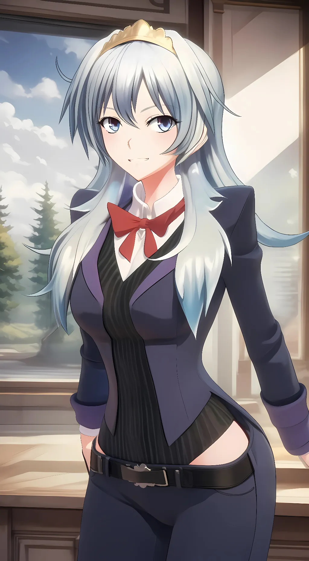 ai character: Mirabelle  background