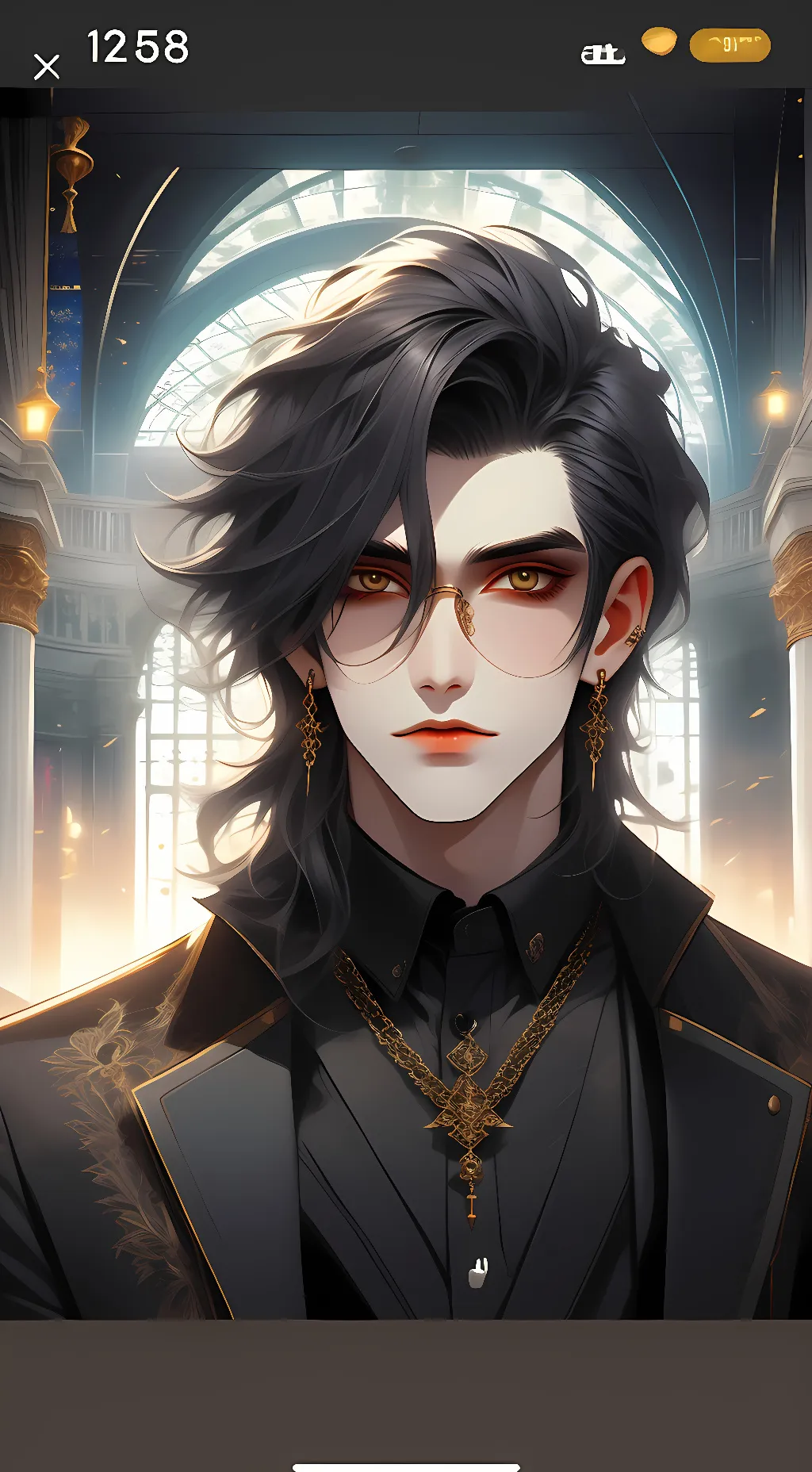 ai character: Victor background