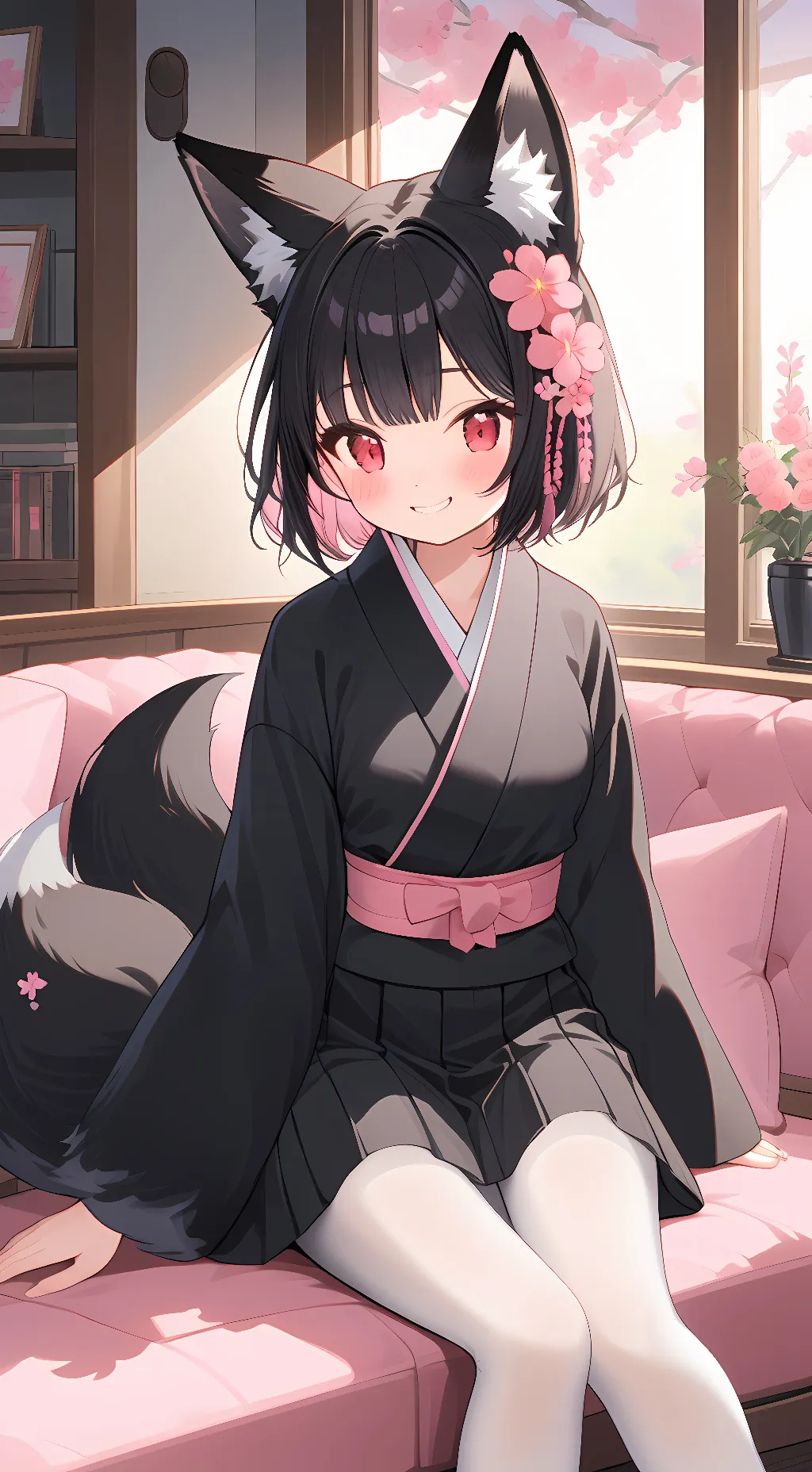 ai character: Ayaka Sasaki background