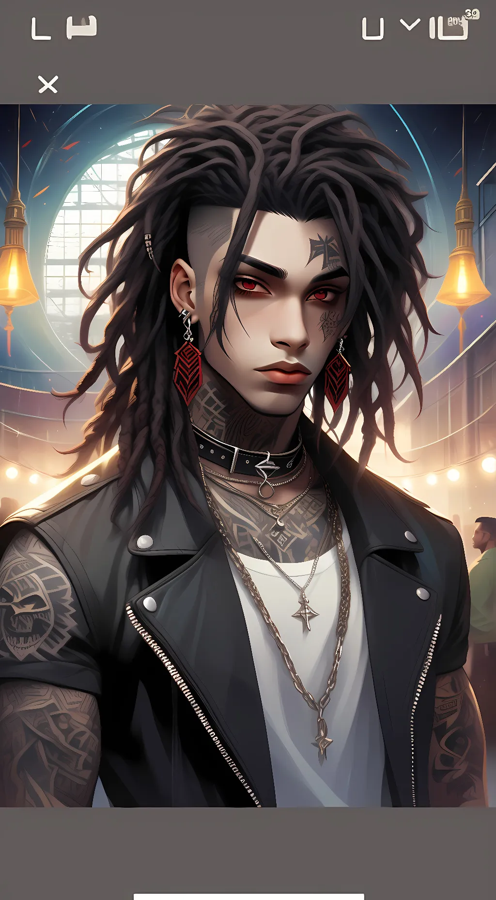 ai character: Jayden background