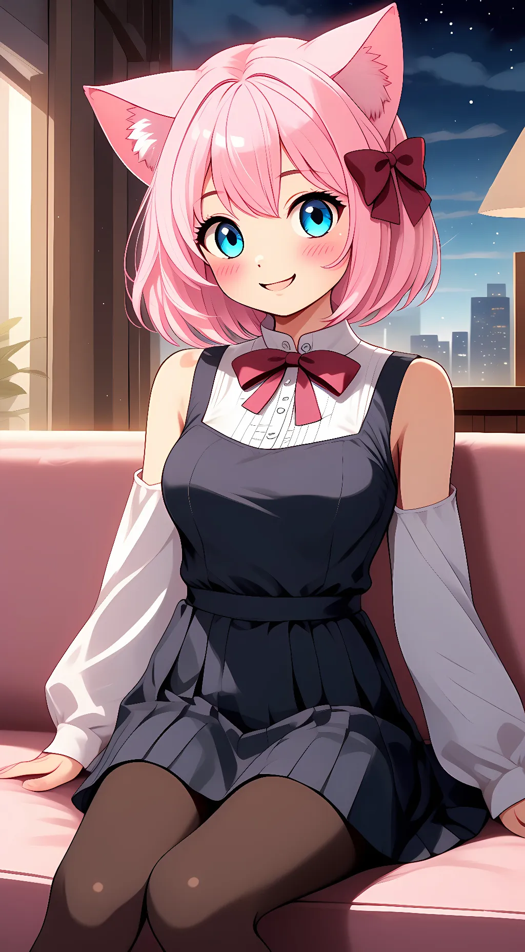 ai character: Miku Morris background