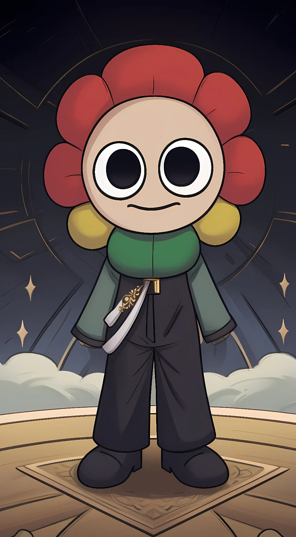 ai character: Dandy background