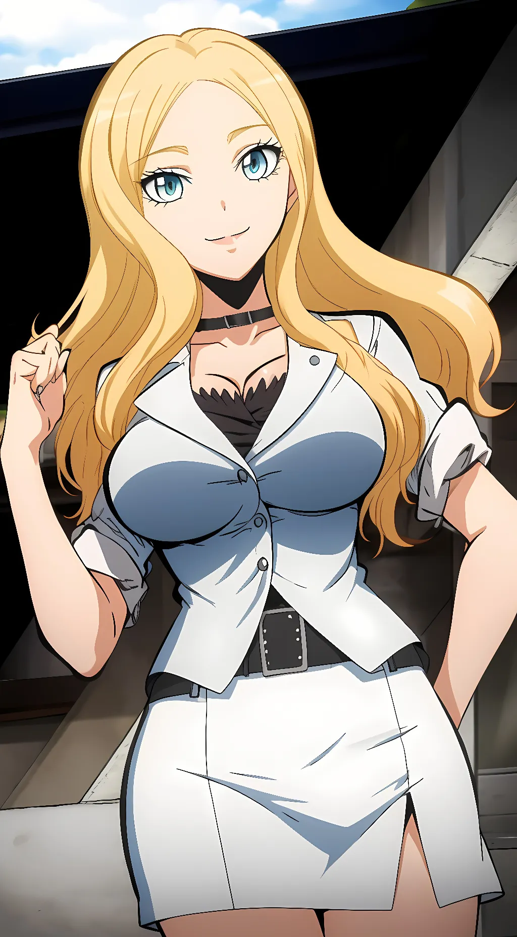 ai character: Irina Jelavić background