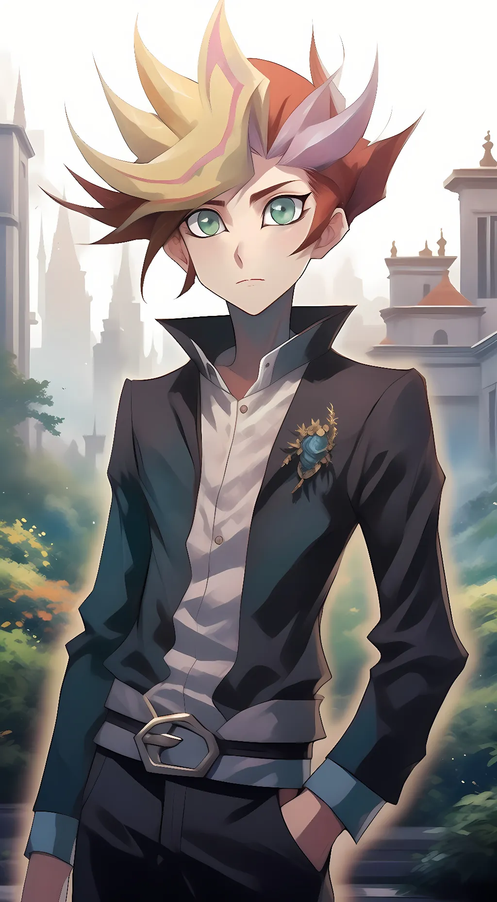 ai character: Playmaker Fujiki background